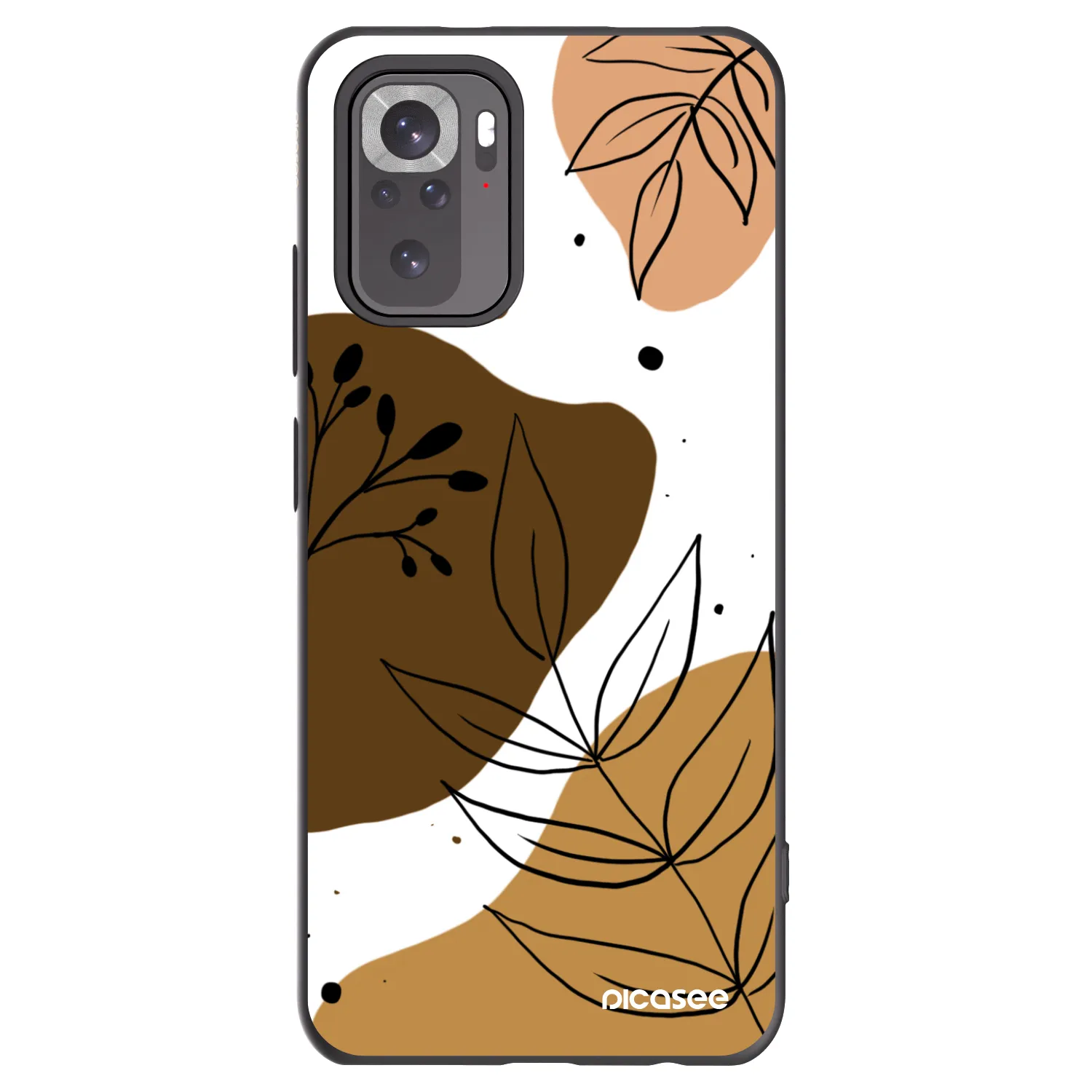 Picasee silikonski črni ovitek za Xiaomi Redmi Note 11S 4G - Boho style