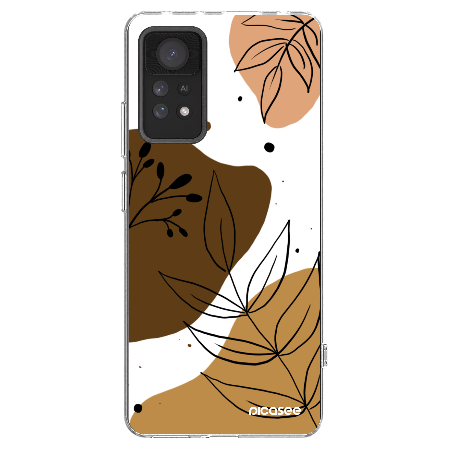 Picasee silikonski prozorni ovitek za Xiaomi Redmi Note 11 Pro 5G - Boho style