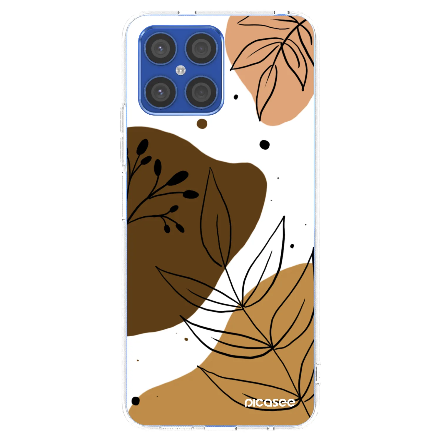 Picasee silikonski prozorni ovitek za Honor X8 4G - Boho style