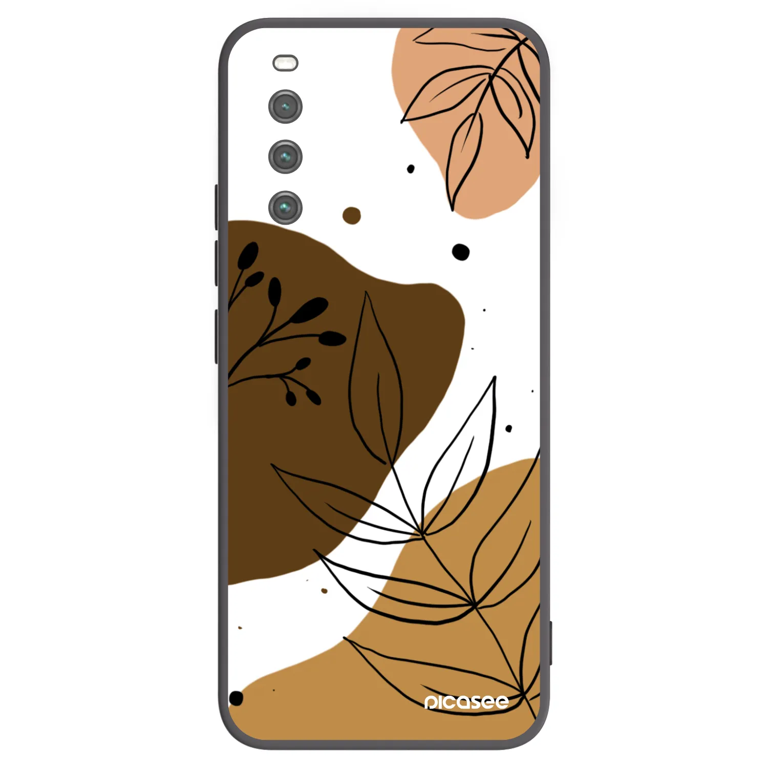 Picasee silikonski črni ovitek za Sony Xperia 10 IV 5G - Boho style