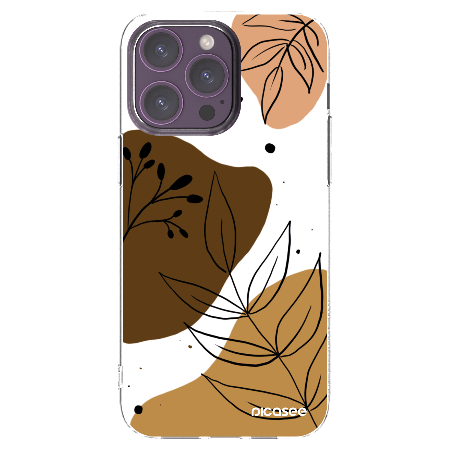 Picasee silikonski prozorni ovitek za Apple iPhone 14 Pro Max - Boho style