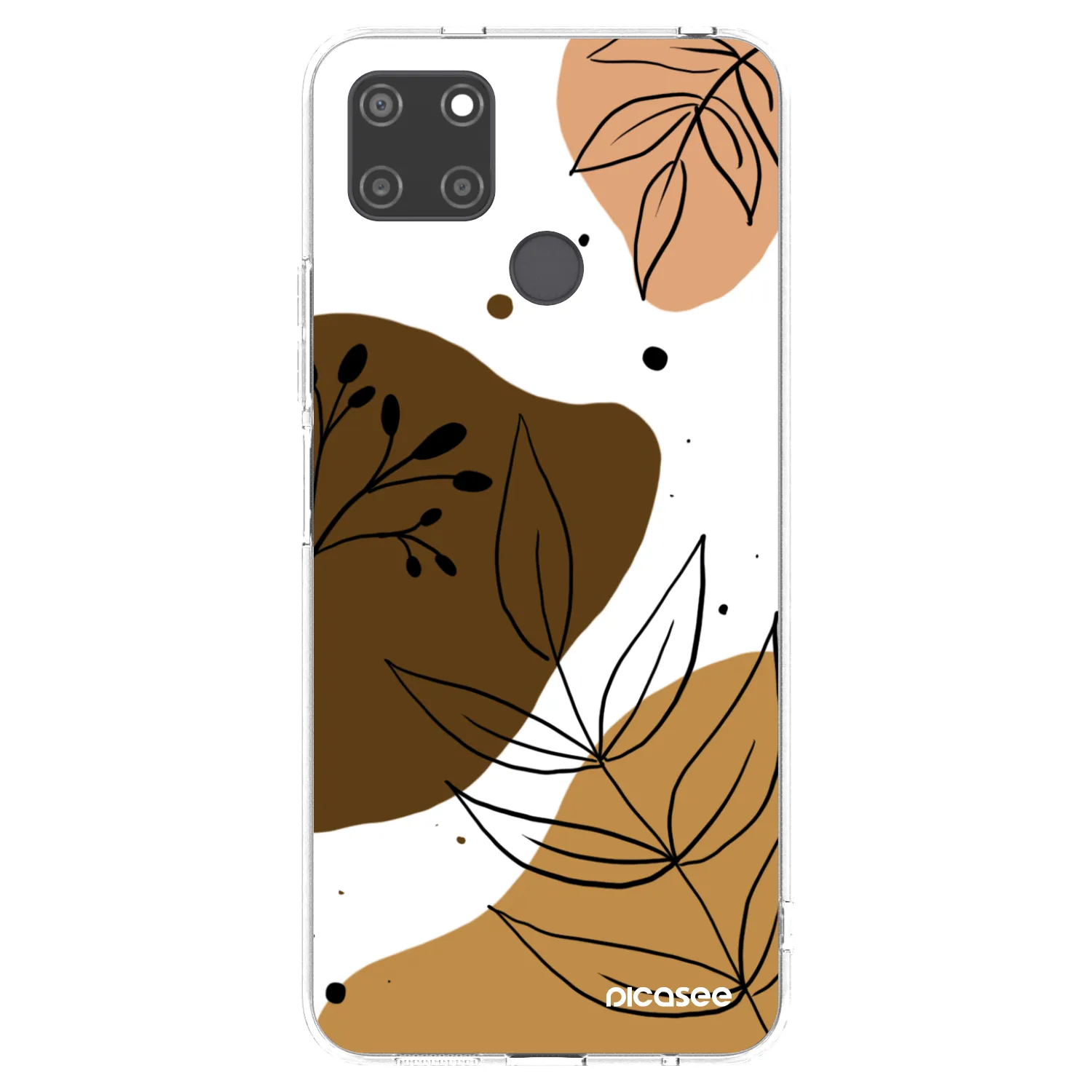 Picasee silikonski prozorni ovitek za Realme C21Y - Boho style