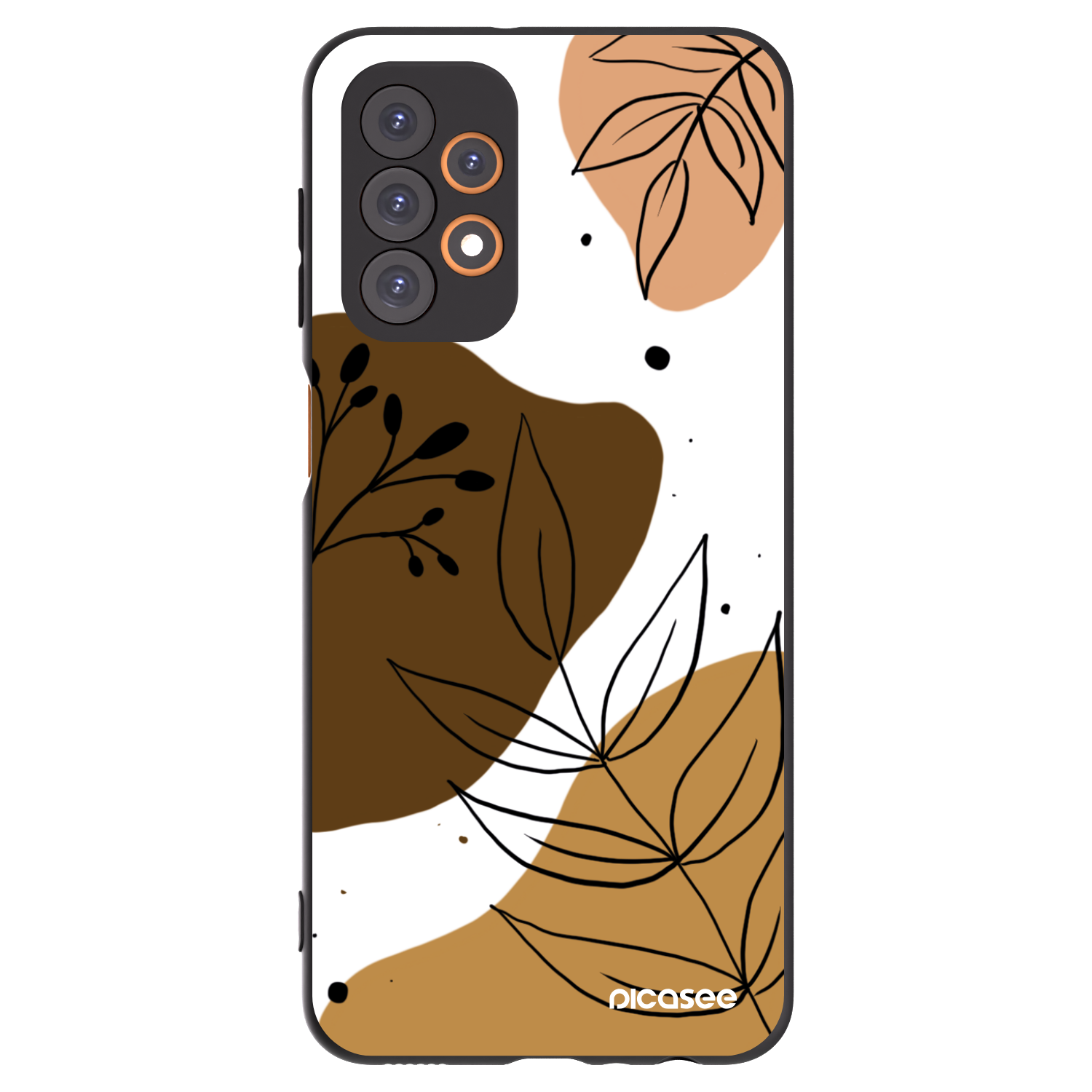 Picasee silikonski črni ovitek za Samsung Galaxy A23 A236B 5G - Boho style