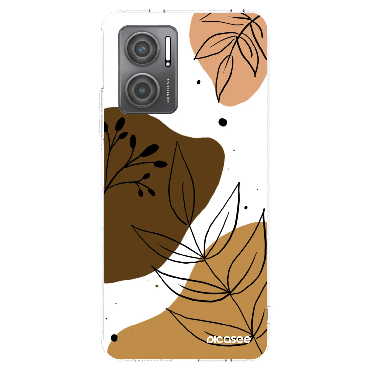 Picasee silikonski prozorni ovitek za Xiaomi Redmi 10 5G - Boho style