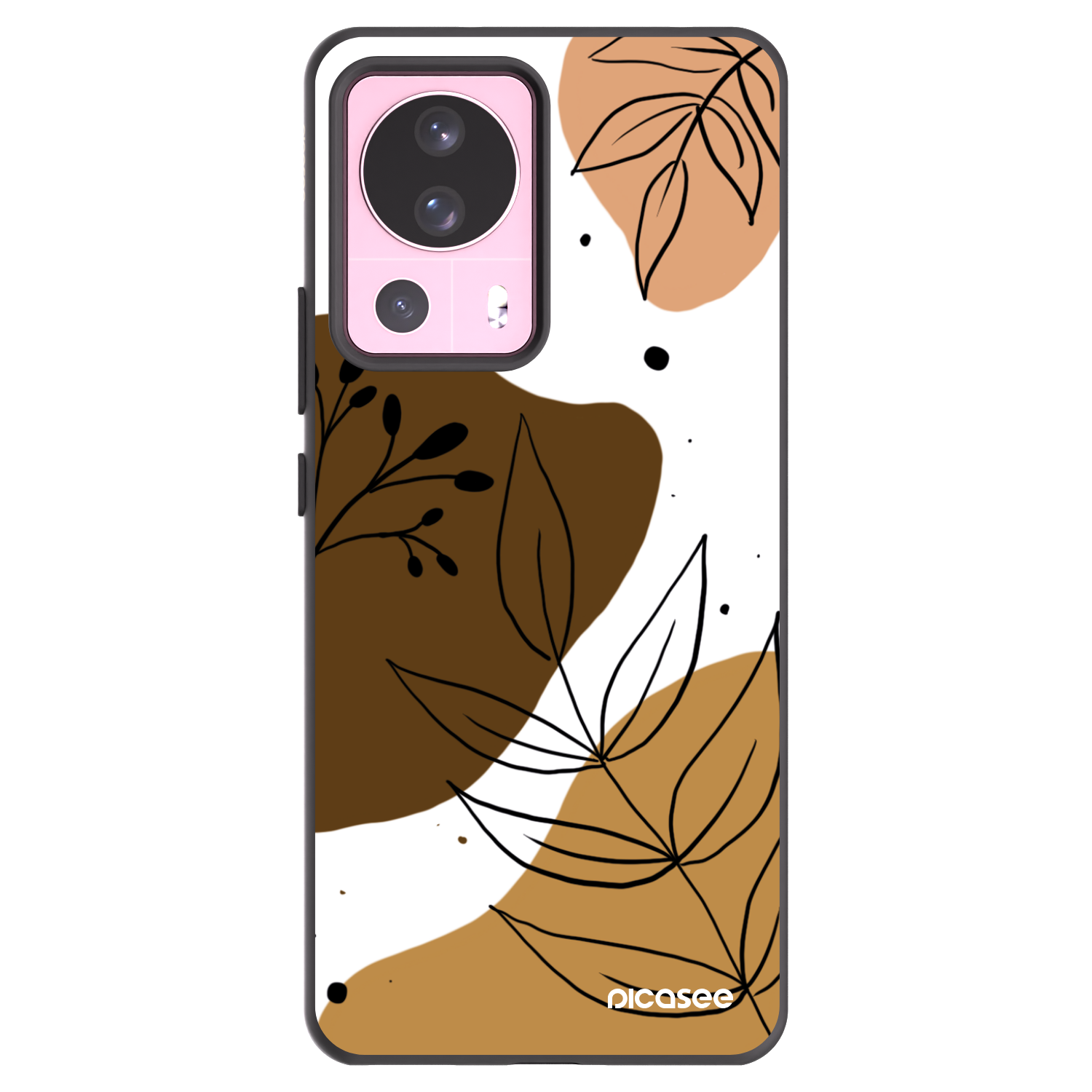 Picasee silikonski črni ovitek za Xiaomi 13 Lite - Boho style