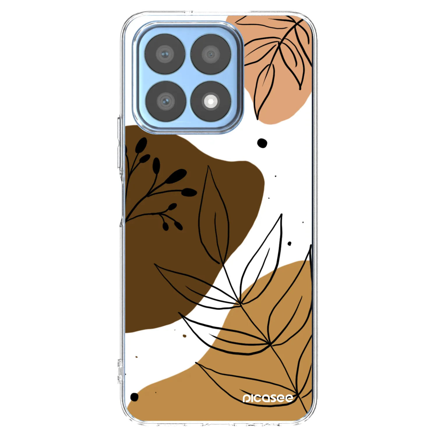 Picasee silikonski prozorni ovitek za Honor X8a - Boho style
