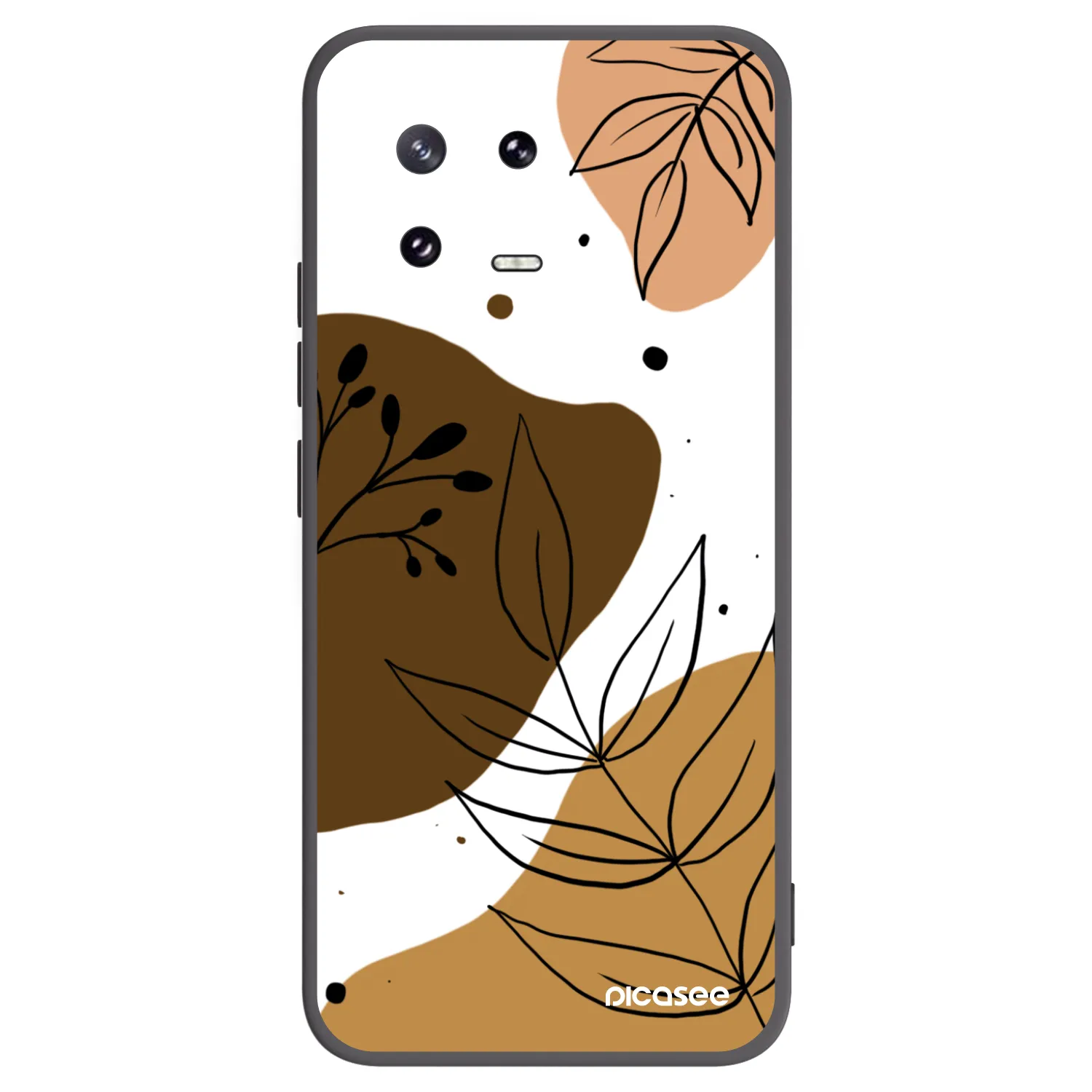 Picasee silikonski črni ovitek za Xiaomi 13 Pro - Boho style
