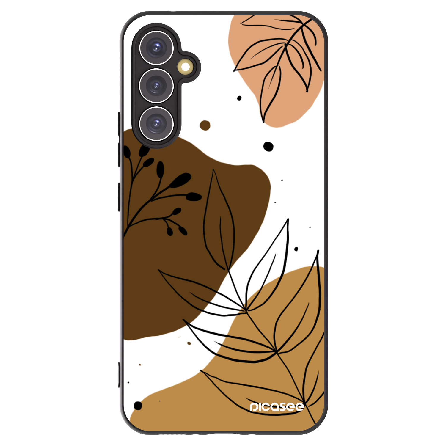 Picasee silikonski črni ovitek za Samsung Galaxy A34 5G A346B - Boho style