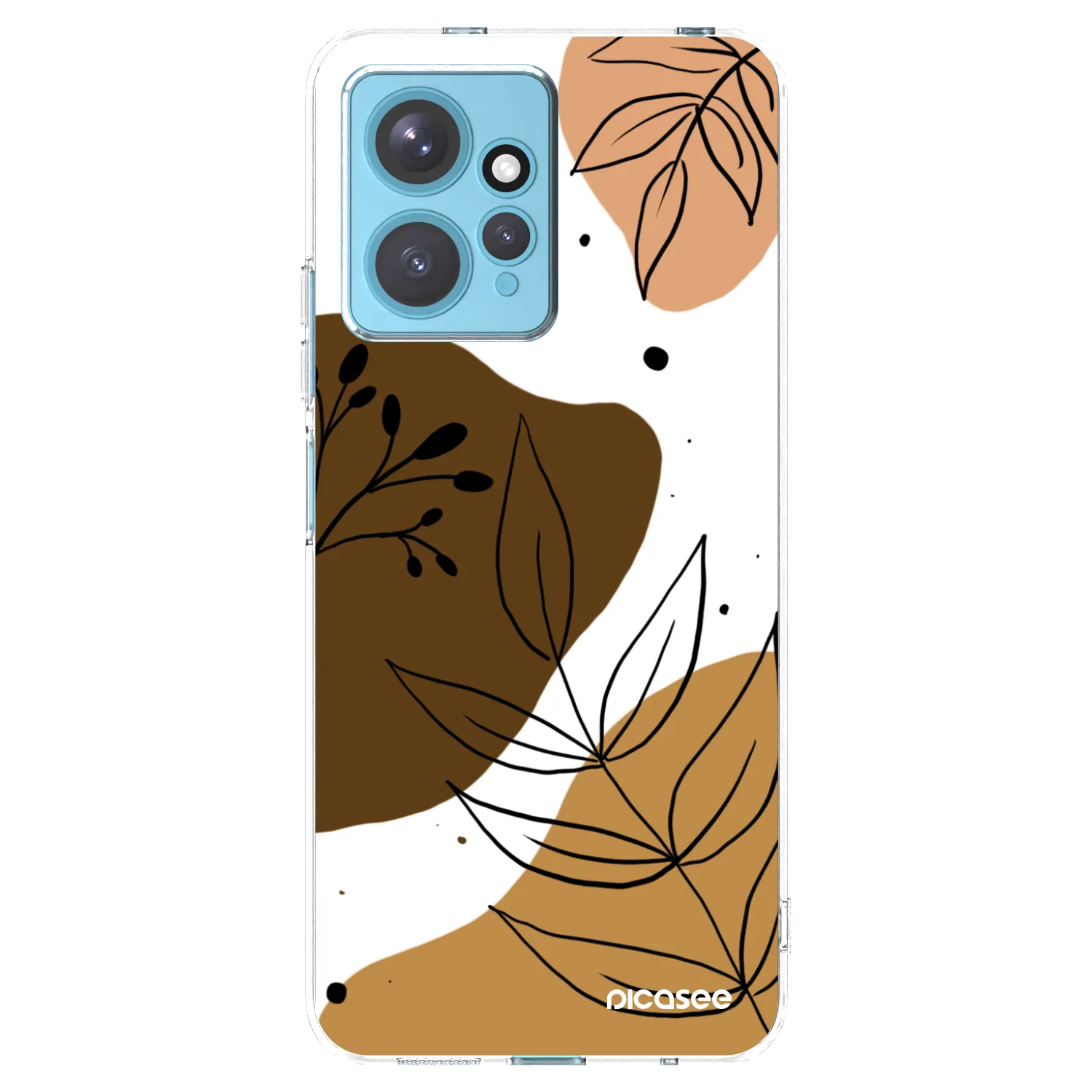 Picasee silikonski prozorni ovitek za Xiaomi Redmi Note 12 4G - Boho style