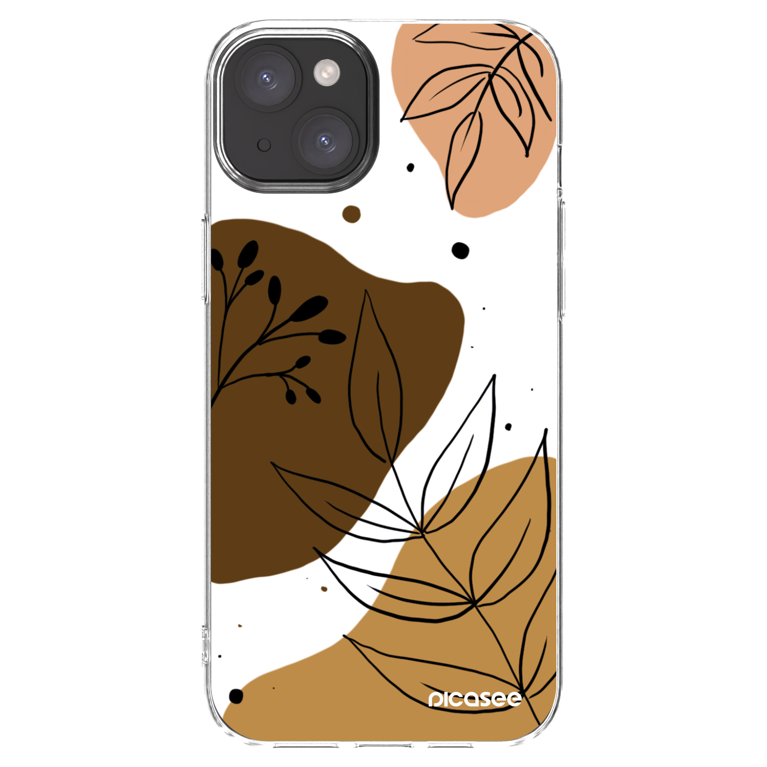 Picasee silikonski prozorni ovitek za Apple iPhone 15 Plus - Boho style