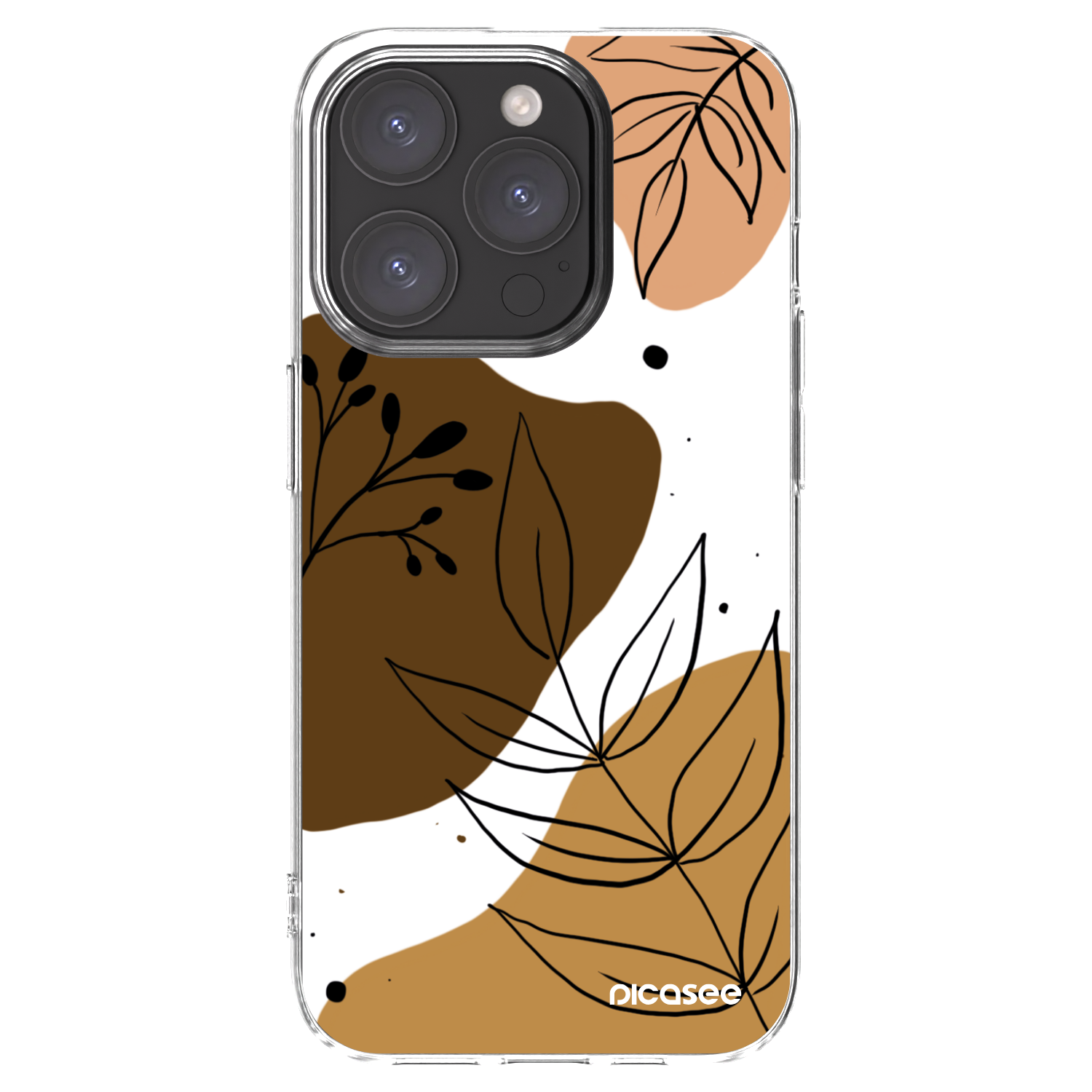 Picasee silikonski prozorni ovitek za Apple iPhone 15 Pro - Boho style