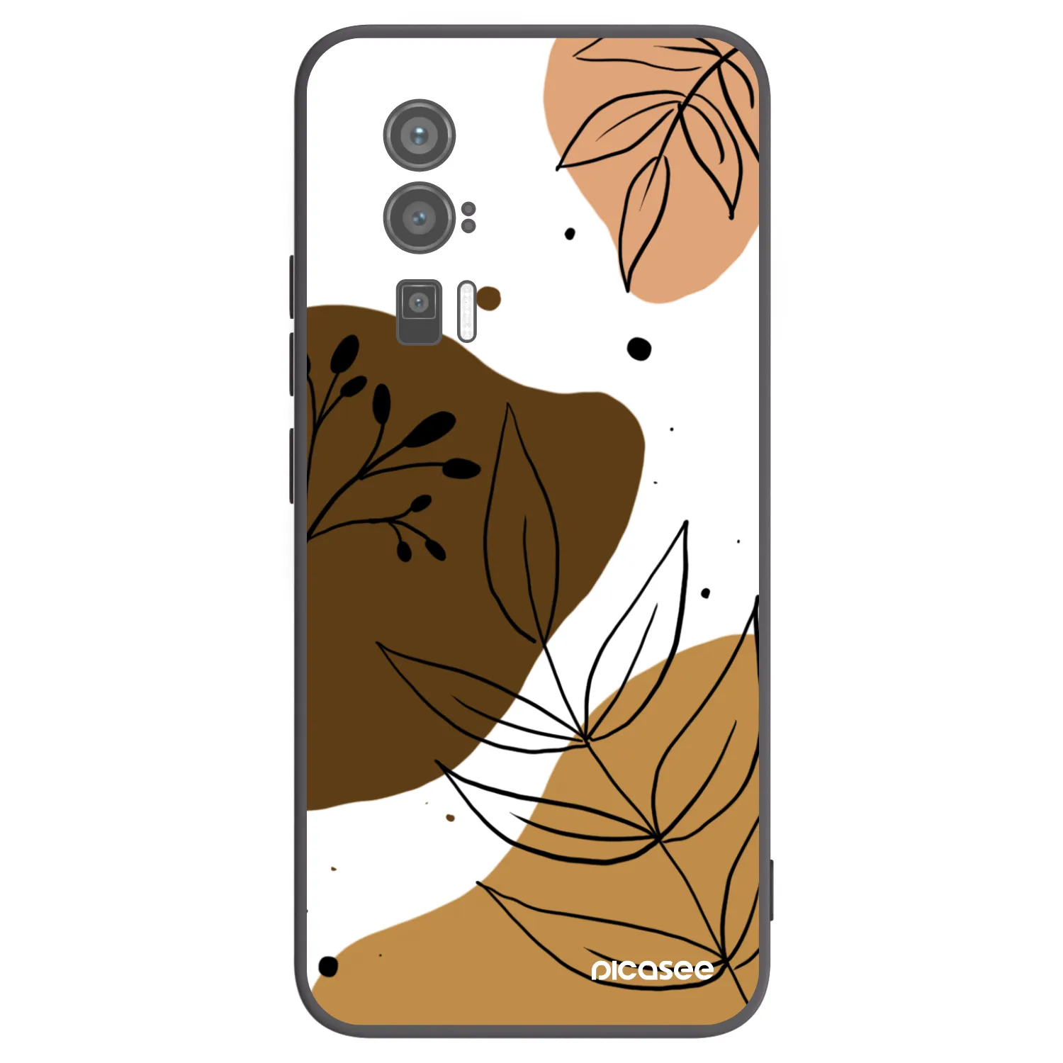 Picasee silikonski črni ovitek za Xiaomi Poco F5 Pro 5G - Boho style