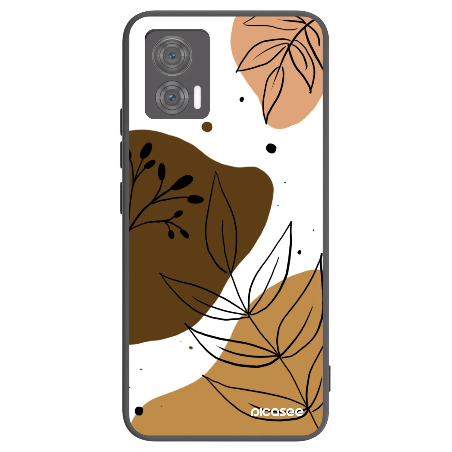 Picasee silikonski črni ovitek za Motorola Edge 30 Neo - Boho style