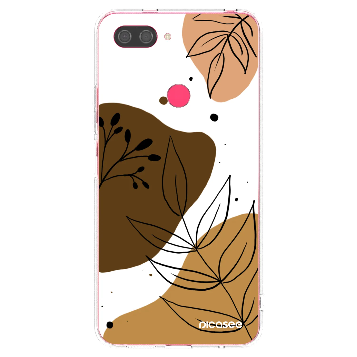 Picasee silikonski prozorni ovitek za Xiaomi Mi 8 Lite - Boho style