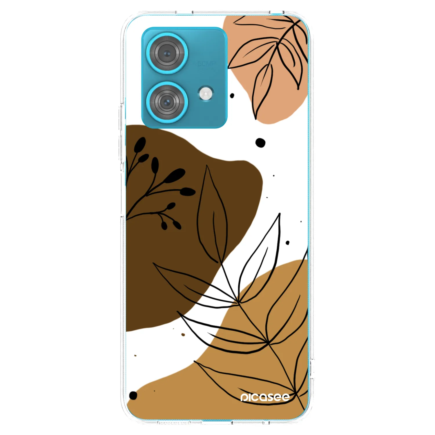 Picasee silikonski prozorni ovitek za Motorola Edge 40 Neo - Boho style