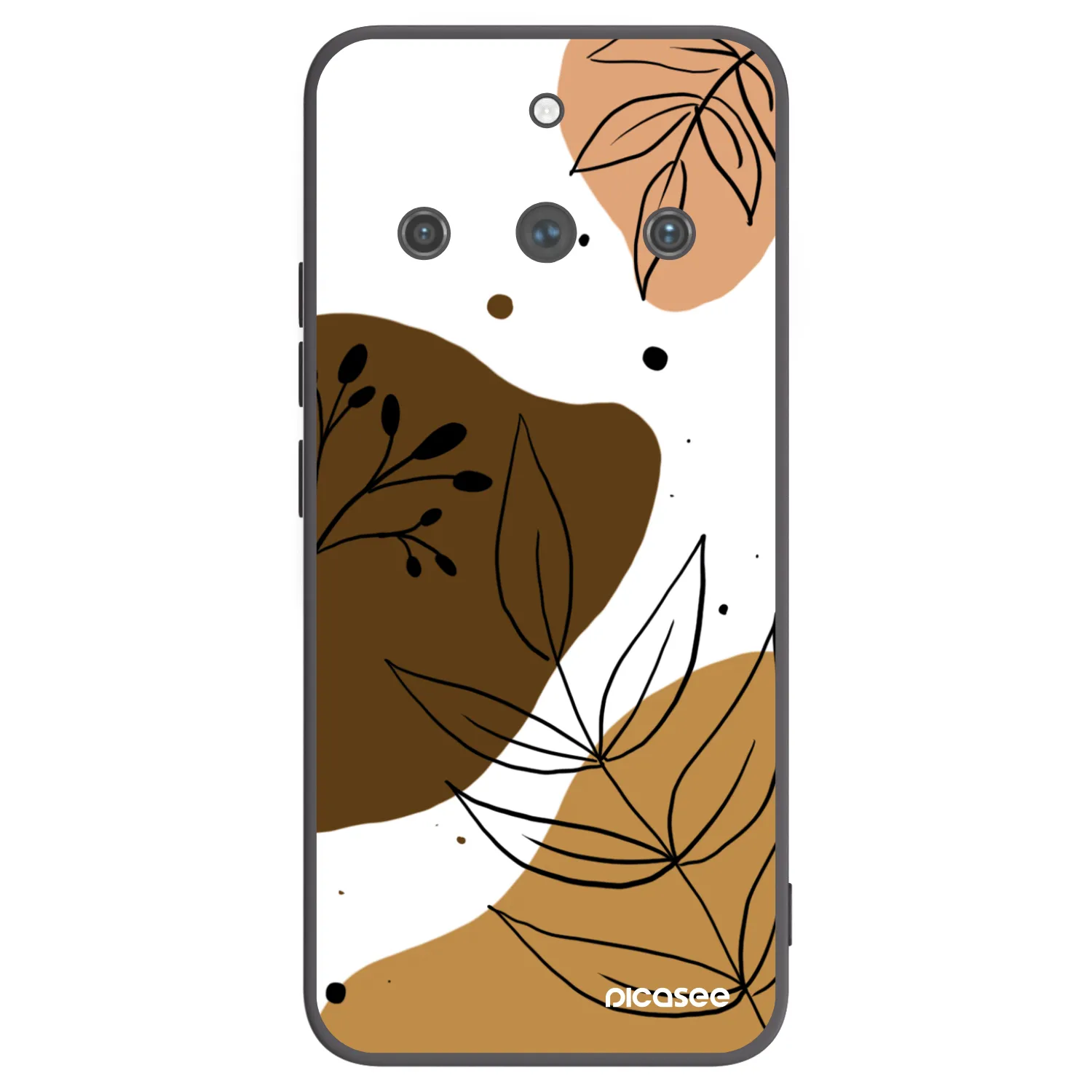 Picasee silikonski črni ovitek za Realme 11 Pro+ - Boho style