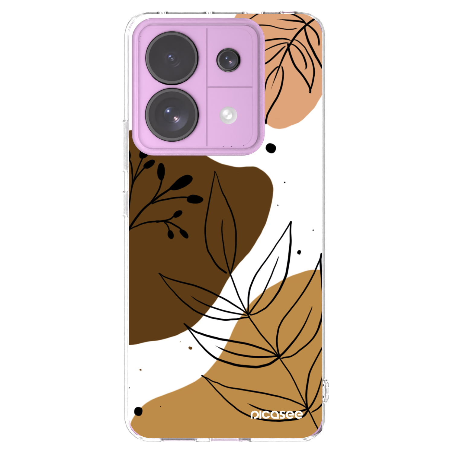 Picasee silikonski prozorni ovitek za Xiaomi Redmi Note 13 Pro 5G - Boho style