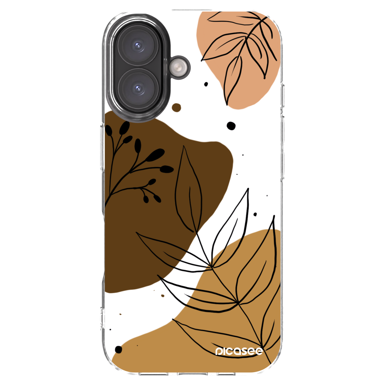 Picasee silikonski prozorni ovitek za Apple iPhone 16 - Boho style