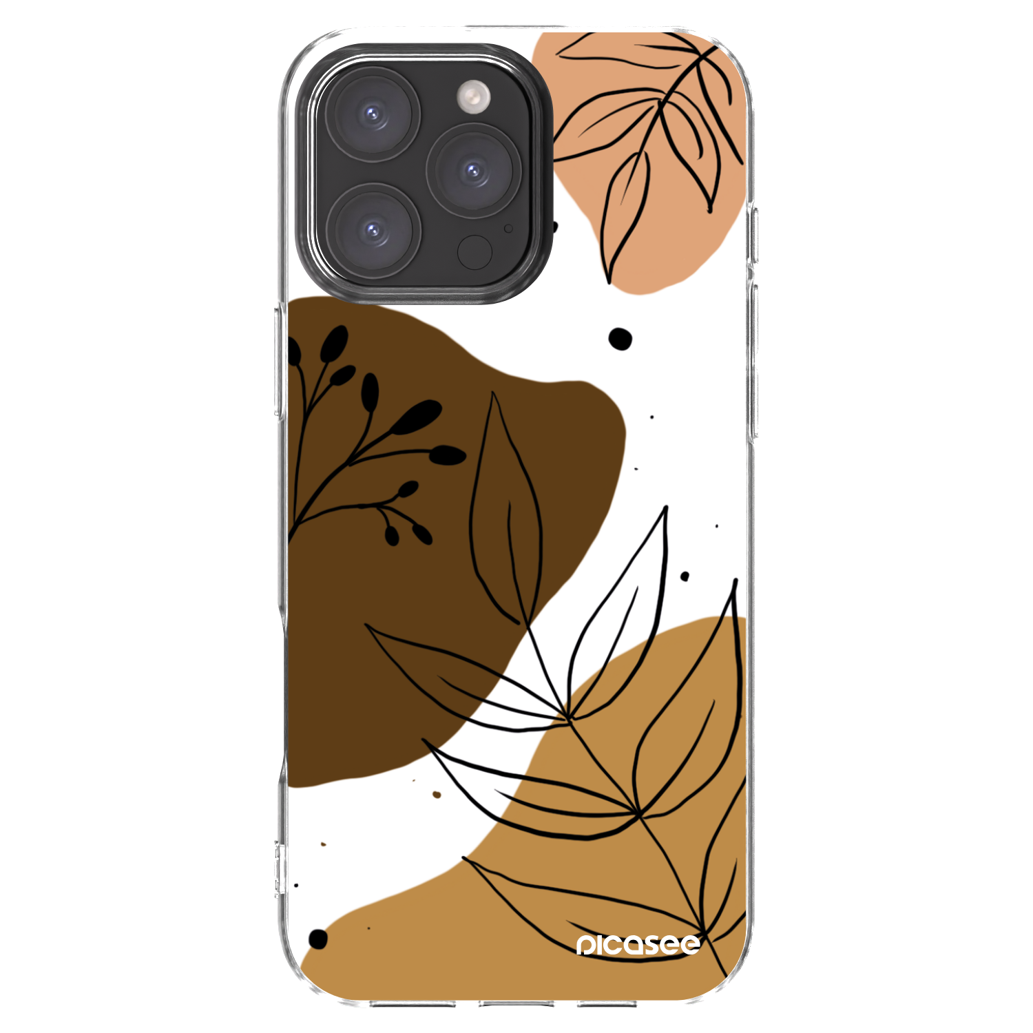 Picasee silikonski prozorni ovitek za Apple iPhone 16 Pro Max - Boho style