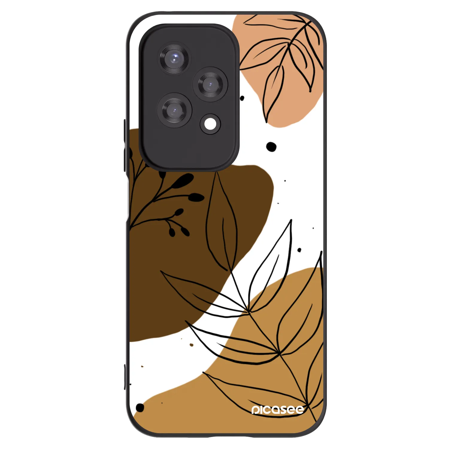 Picasee silikonski črni ovitek za Honor 200 Lite - Boho style