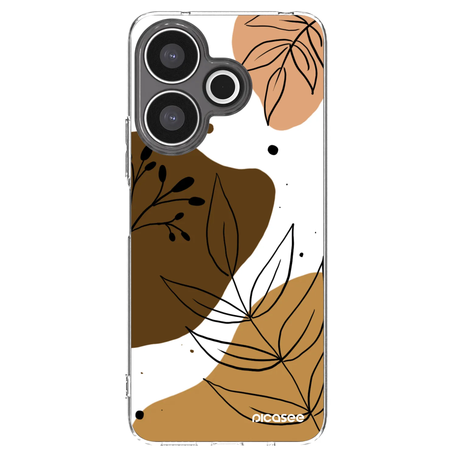 Picasee silikonski prozorni ovitek za Xiaomi Redmi 13 4G - Boho style