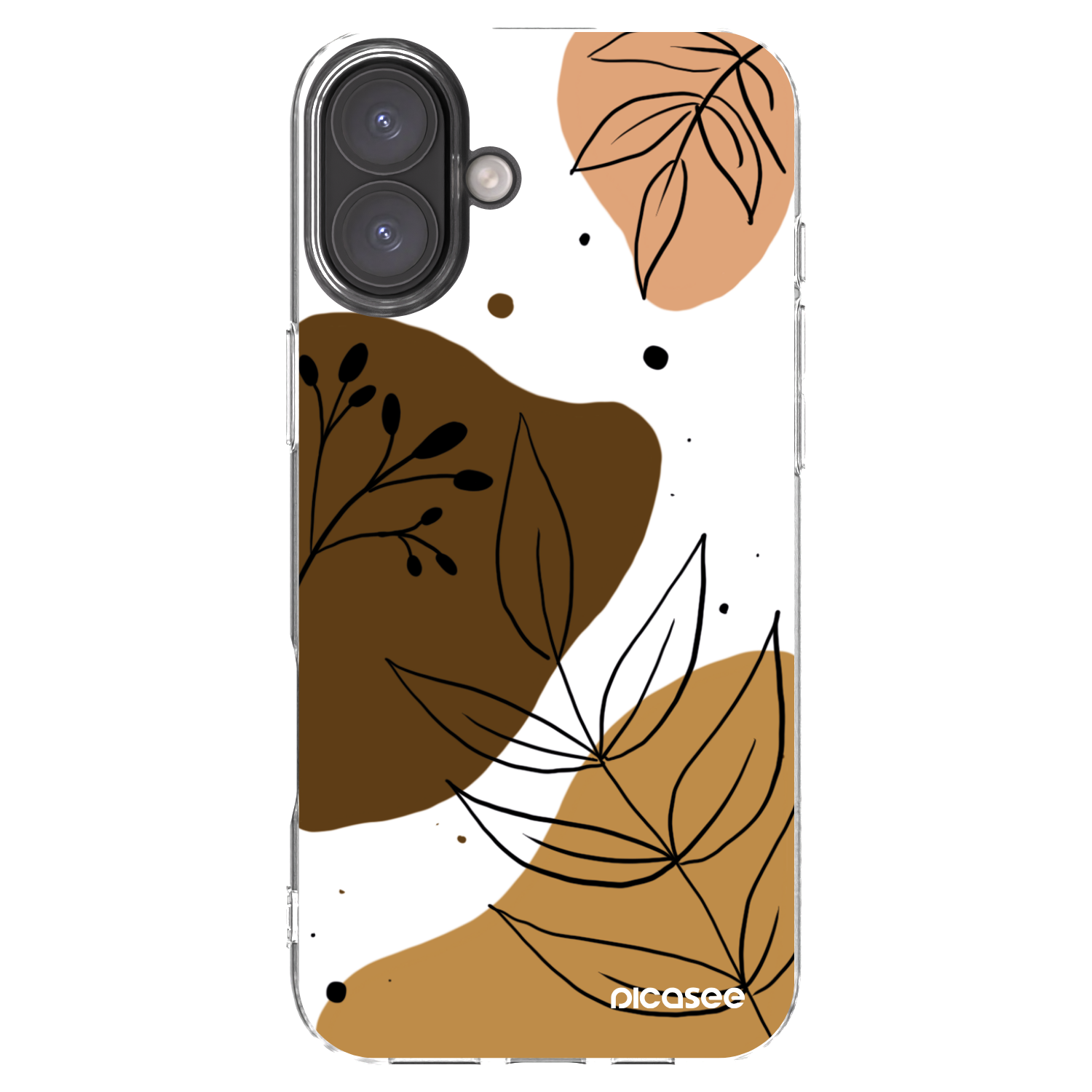 Picasee silikonski prozorni ovitek za Apple iPhone 16 Plus - Boho style