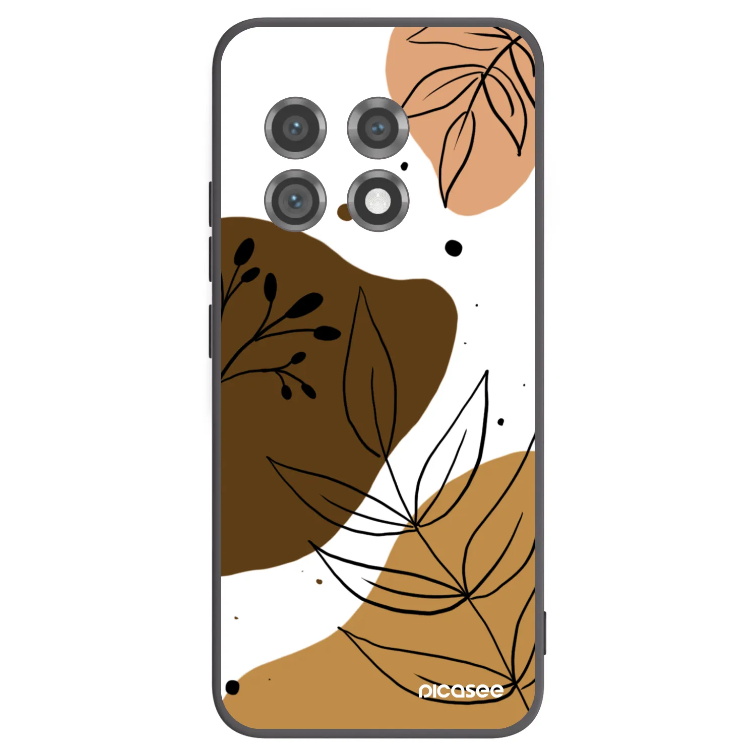 Picasee silikonski črni ovitek za OnePlus 11 5G - Boho style