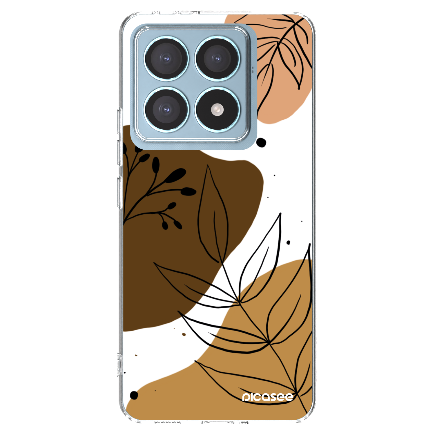 Picasee silikonski prozorni ovitek za Xiaomi 14T Pro - Boho style
