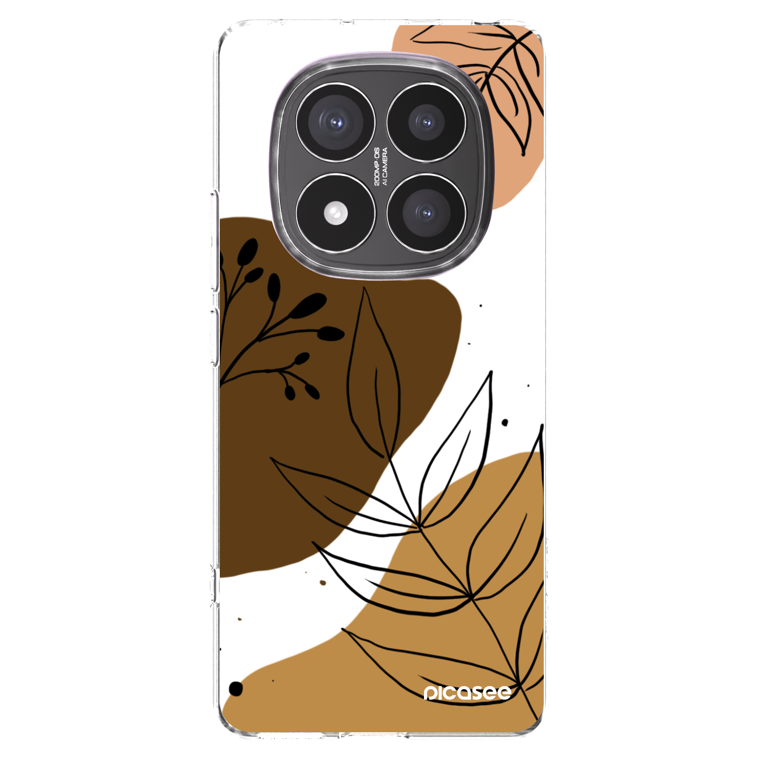 Picasee silikonski prozorni ovitek za Xiaomi Redmi Note 14 Pro+ 5G - Boho style