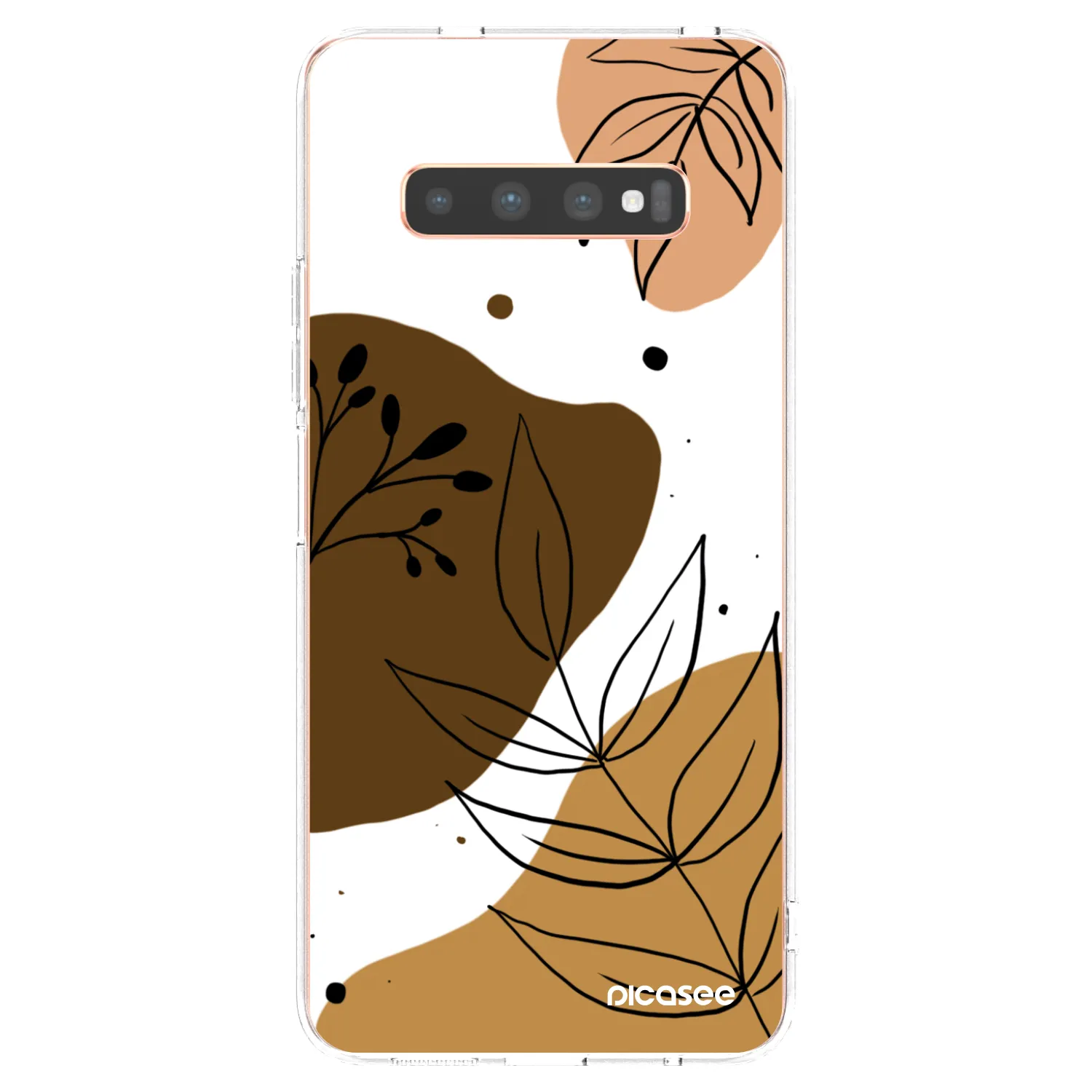 Picasee silikonski prozorni ovitek za Samsung Galaxy S10 Plus G975 - Boho style