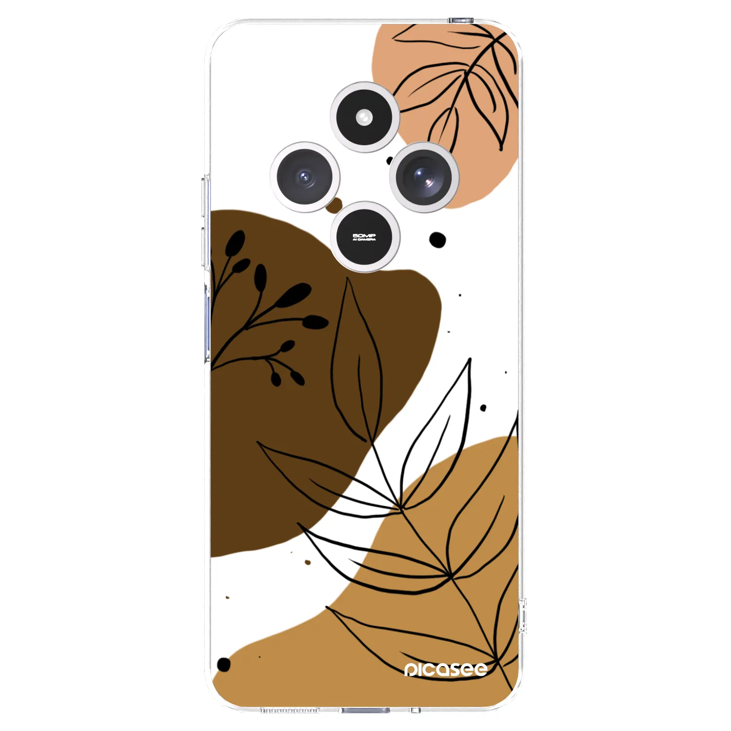 Picasee silikonski prozorni ovitek za Xiaomi Redmi 14C - Boho style
