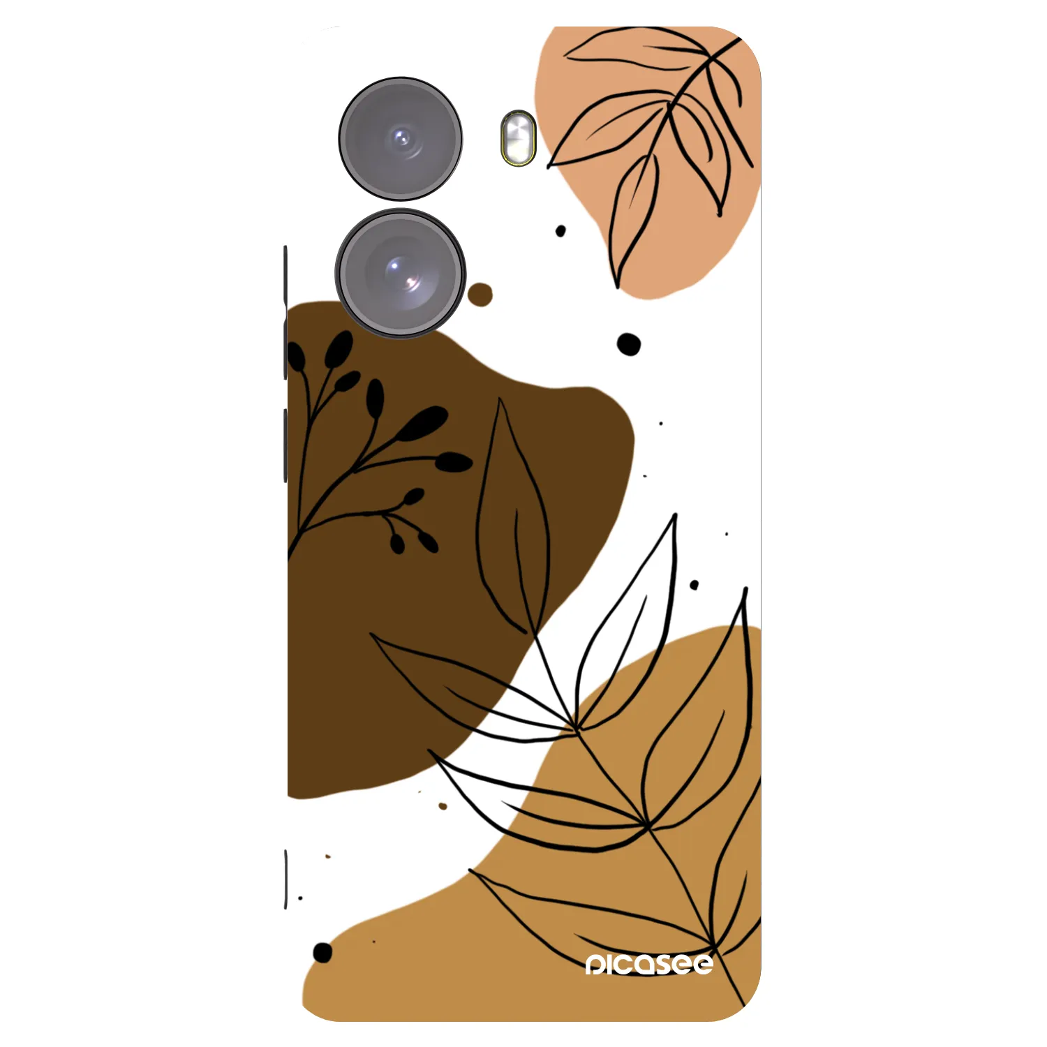 Picasee silikonski črni ovitek za Xiaomi Poco X7 - Boho style
