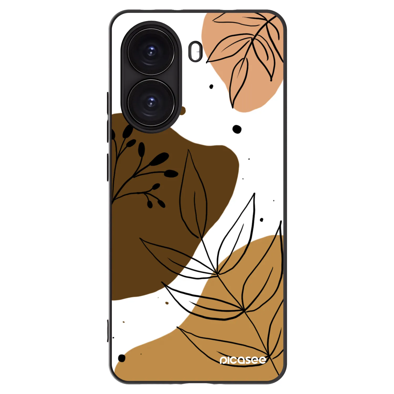 Picasee silikonski črni ovitek za Xiaomi Poco X7 Pro 5G - Boho style