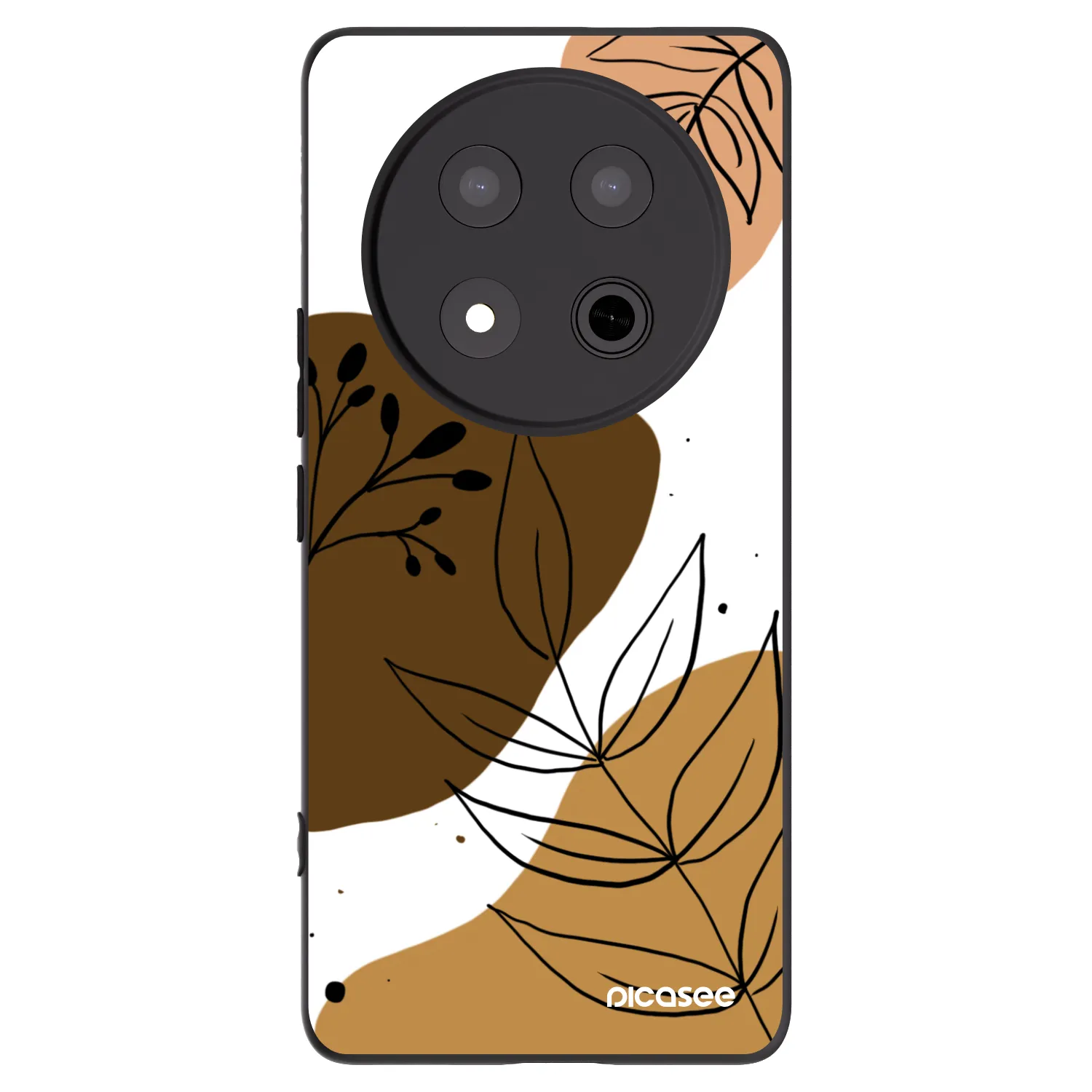 Picasee silikonski črni ovitek za Honor Magic7 Lite 5G - Boho style