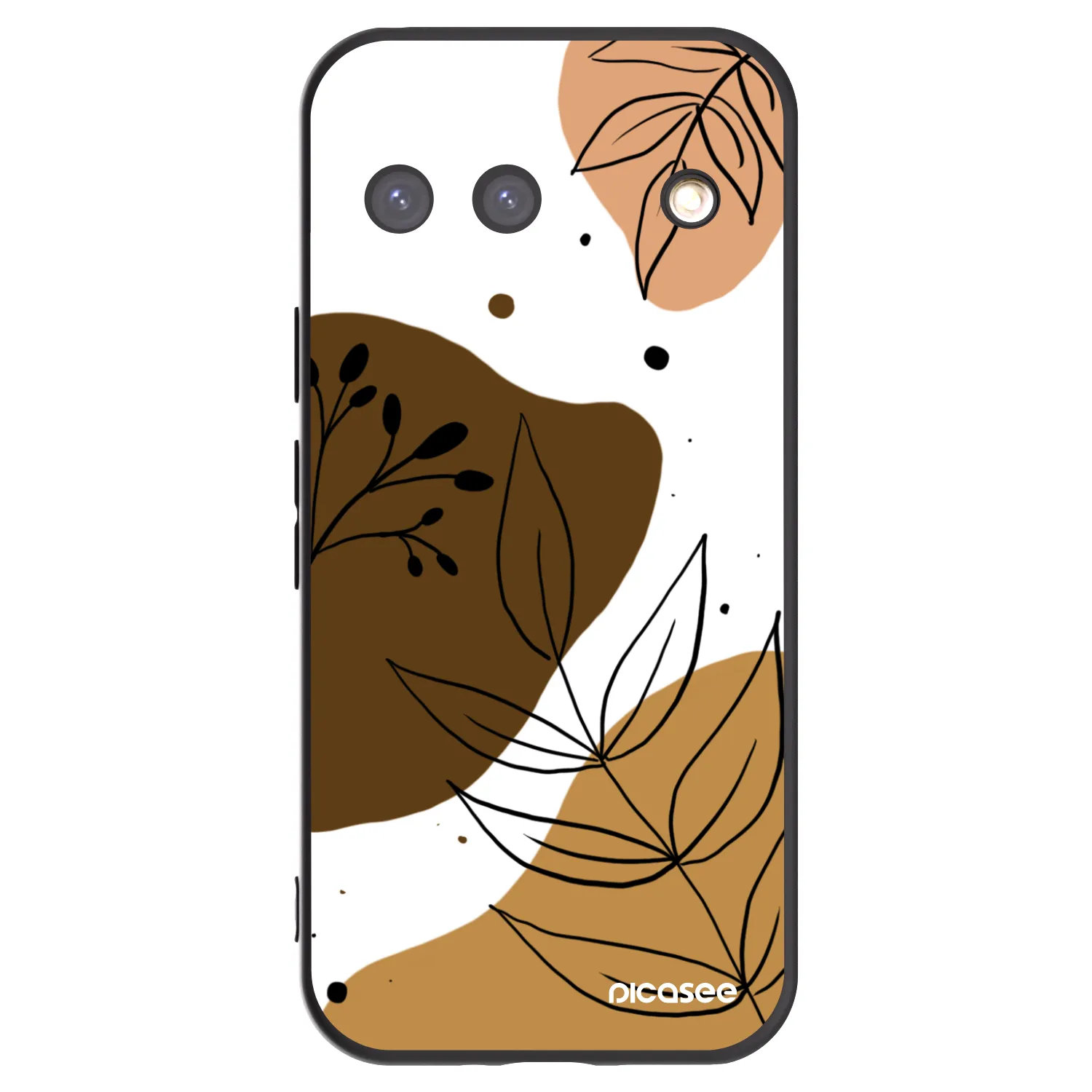 Picasee silikonski črni ovitek za Google Pixel 9 - Boho style