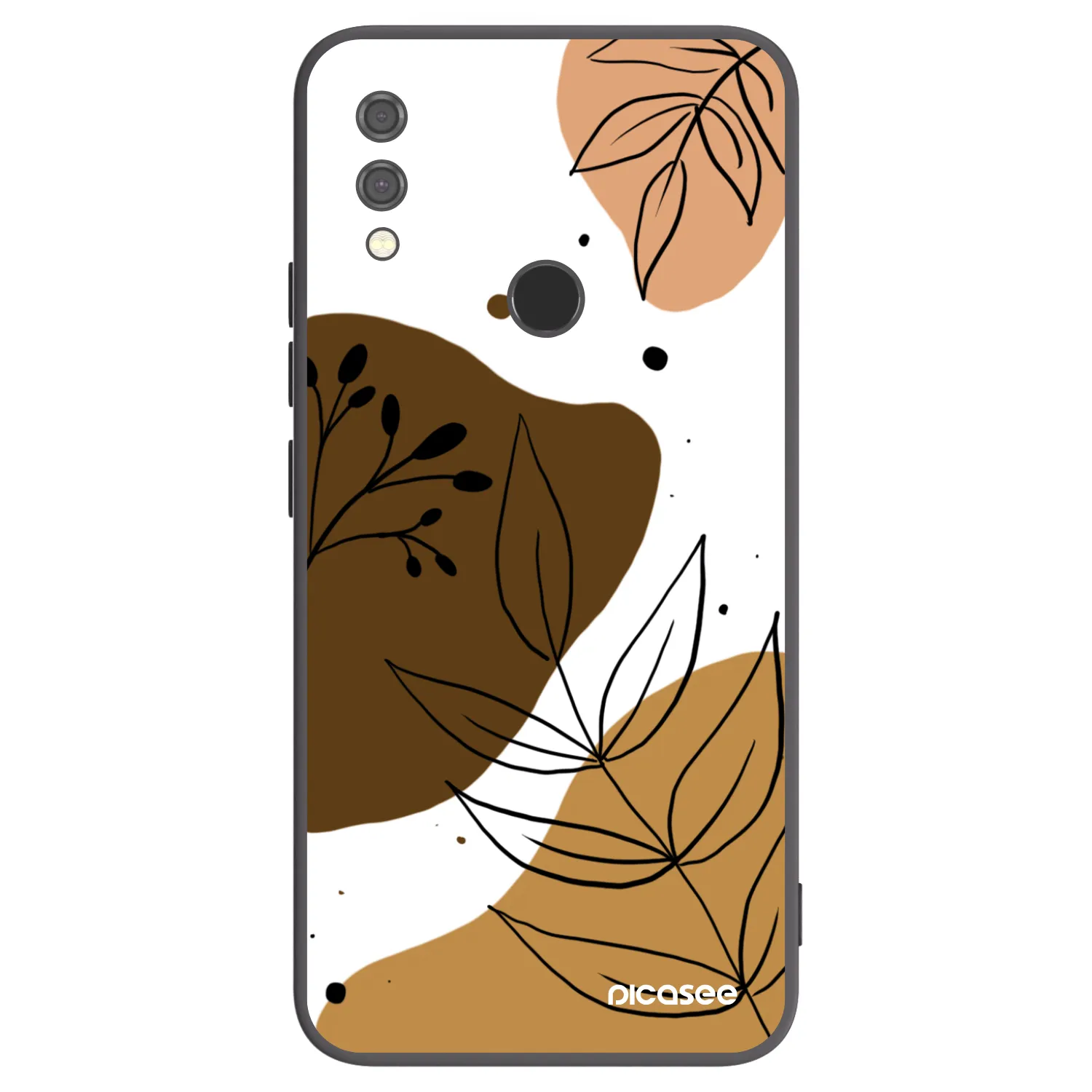 Picasee silikonski črni ovitek za Xiaomi Redmi Note 7 - Boho style