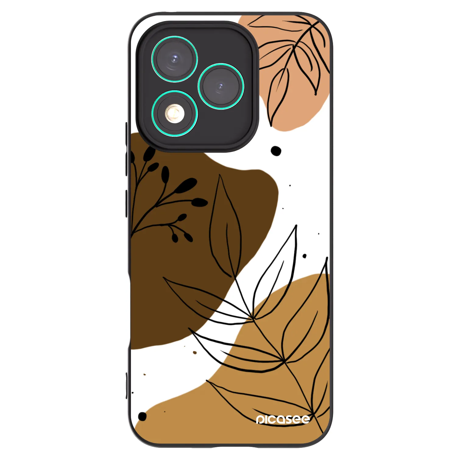 Picasee silikonski črni ovitek za Honor 400 Lite 5G - Boho style