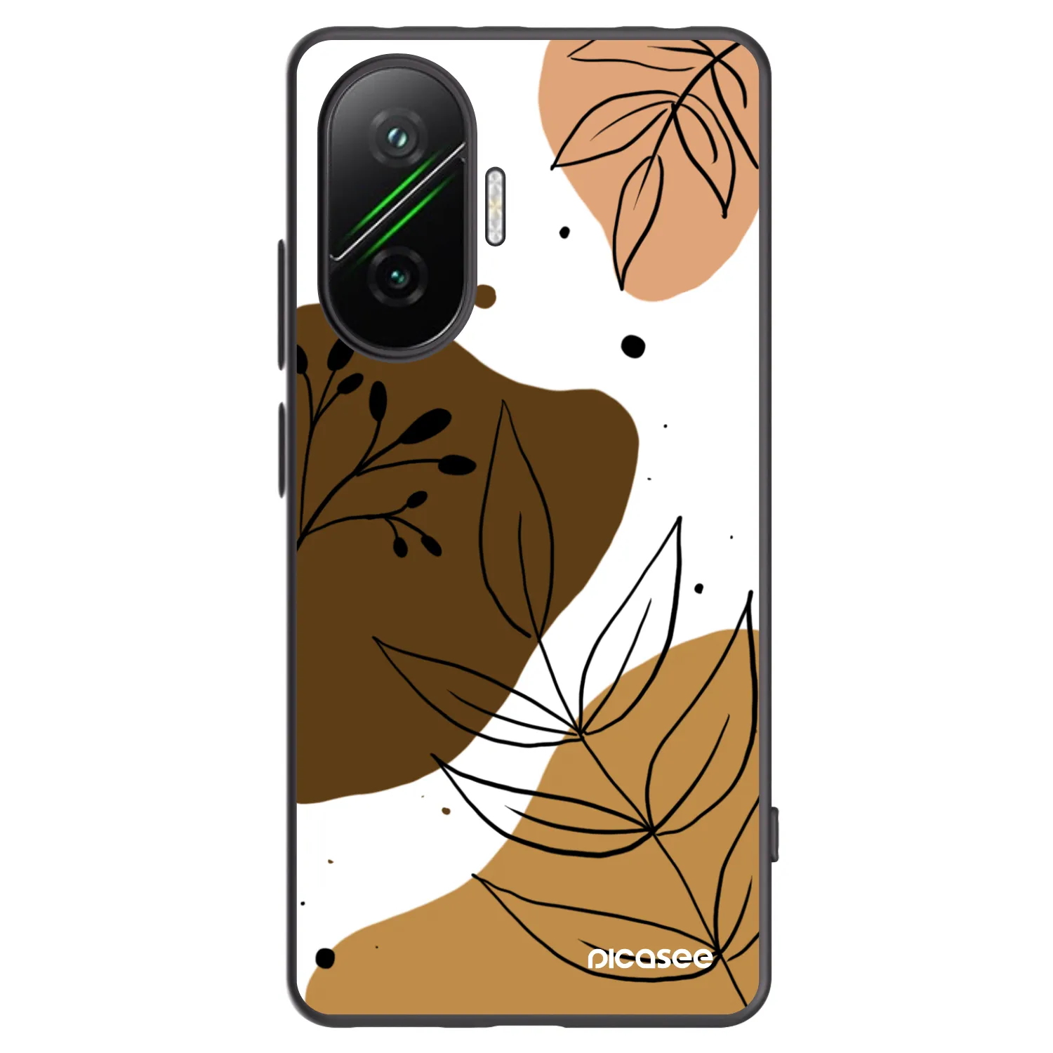 Picasee silikonski črni ovitek za Xiaomi Poco F7 Pro 5G - Boho style