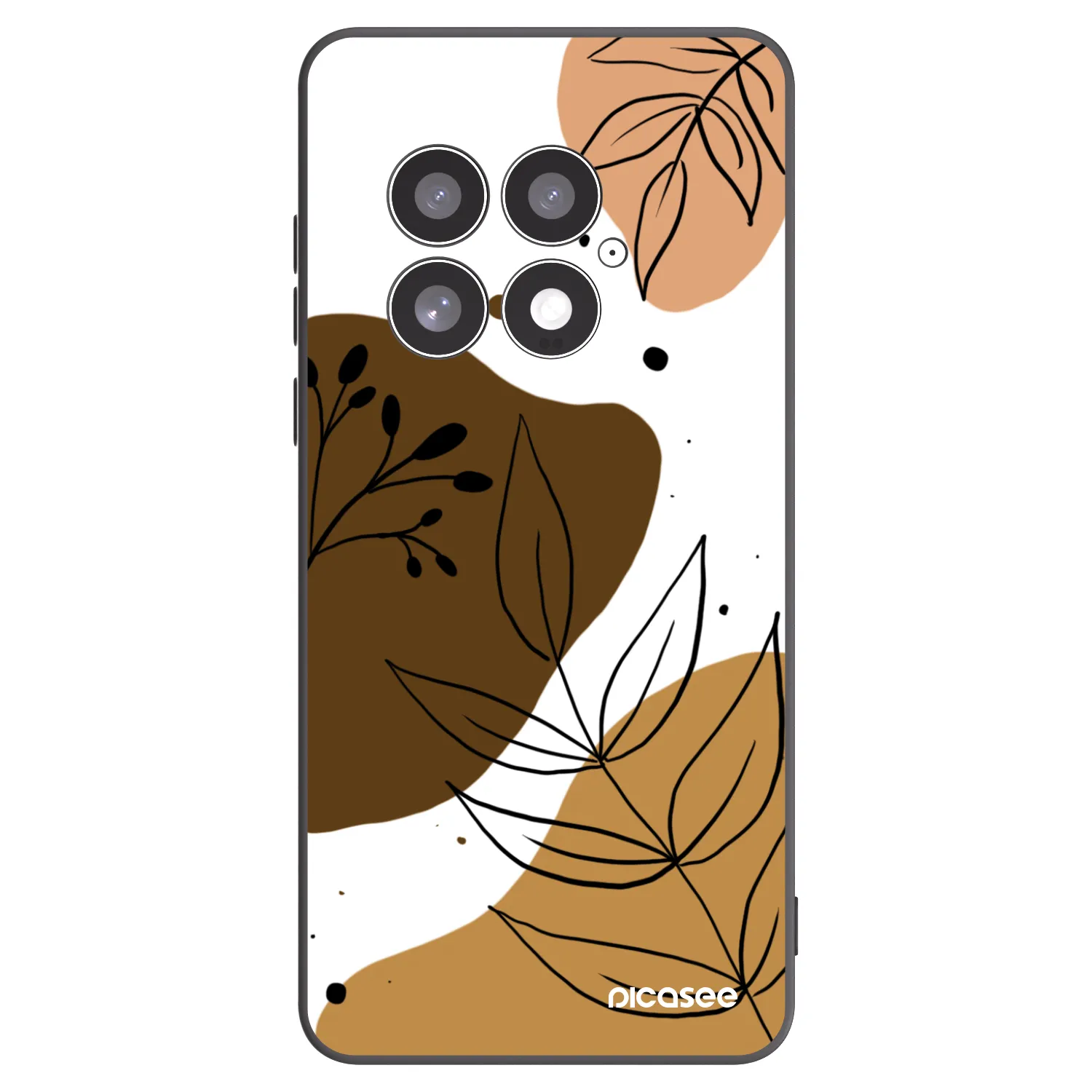 Picasee silikonski črni ovitek za OnePlus 13 5G - Boho style