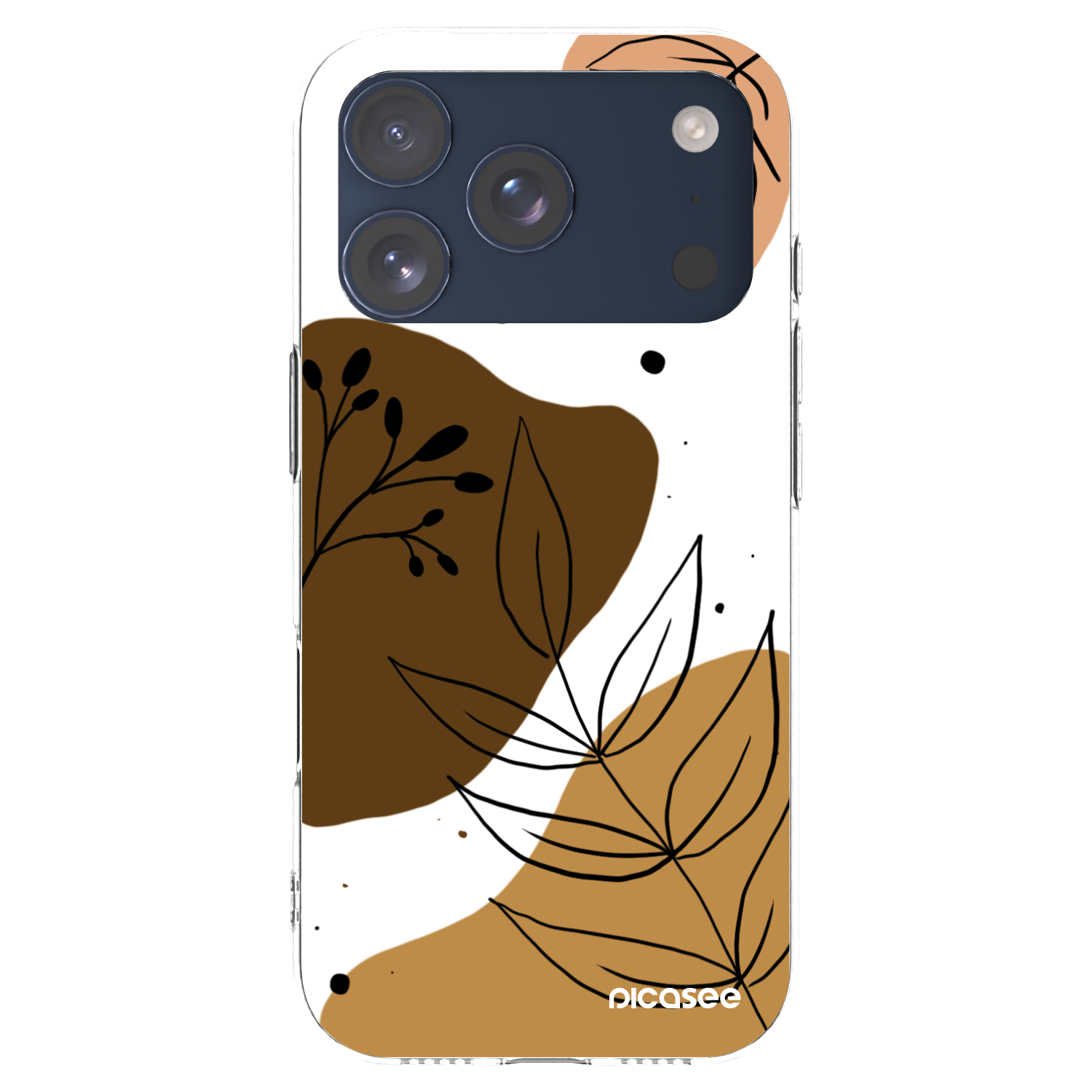 Picasee silikonski prozorni ovitek za Apple iPhone 17 Pro - Boho style