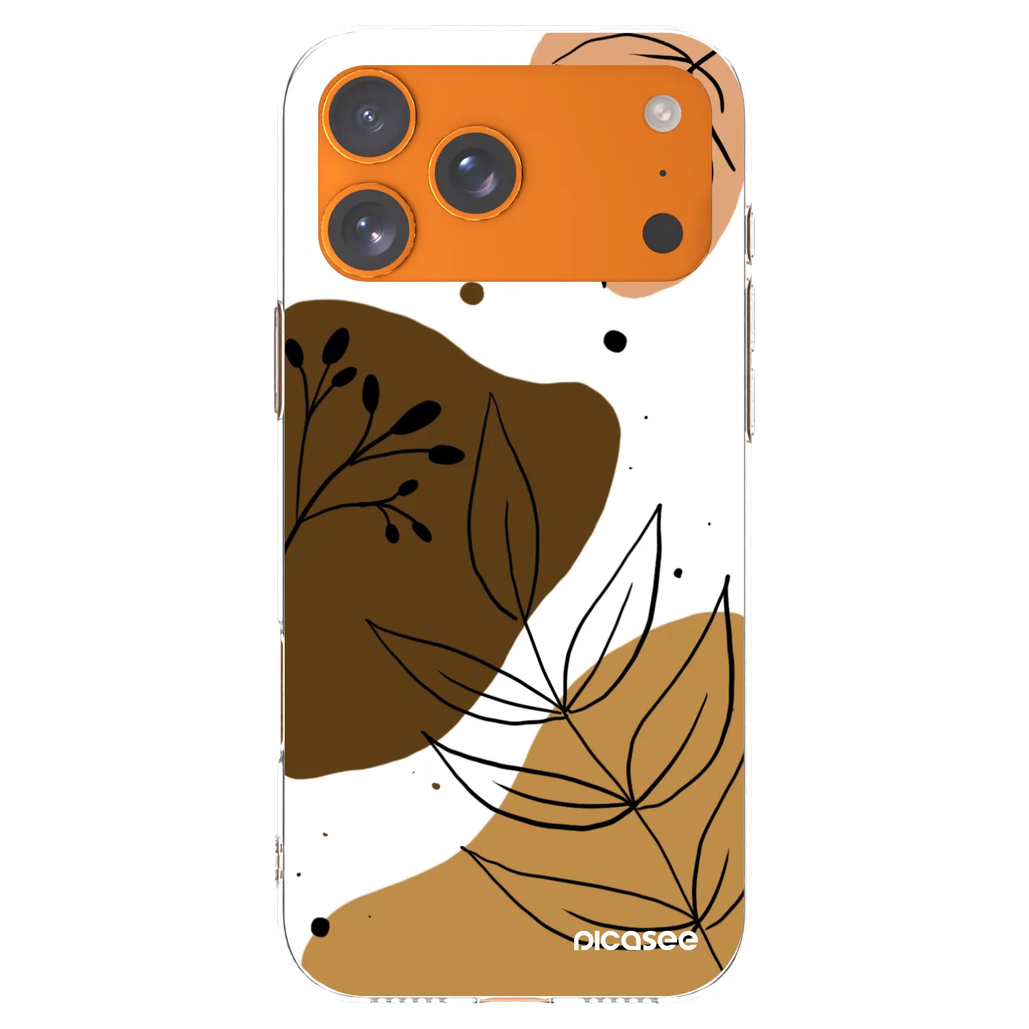 Picasee silikonski prozorni ovitek za Apple iPhone 17 Pro Max - Boho style