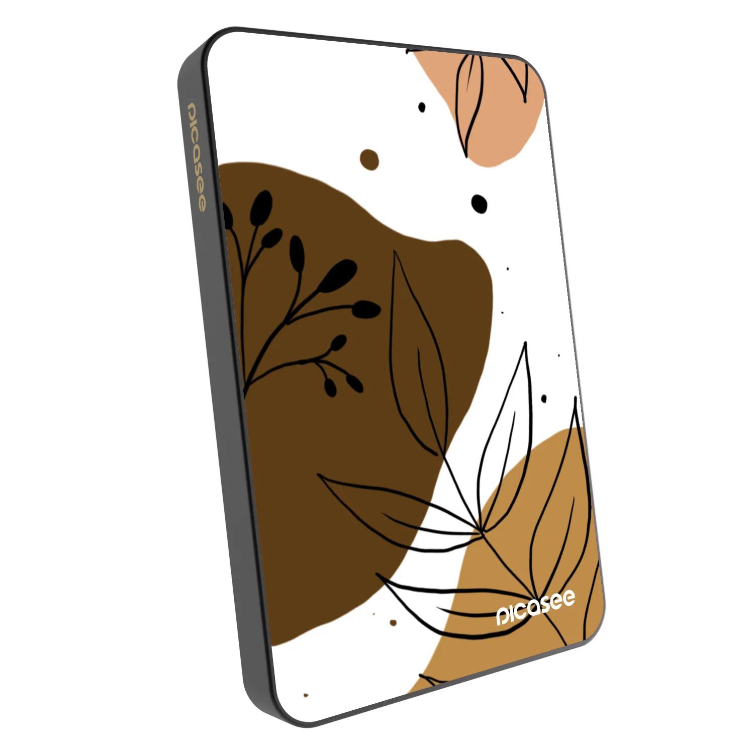 Picasee Prenosna baterija z MagSafe 5 000 mAh Siva - Boho style