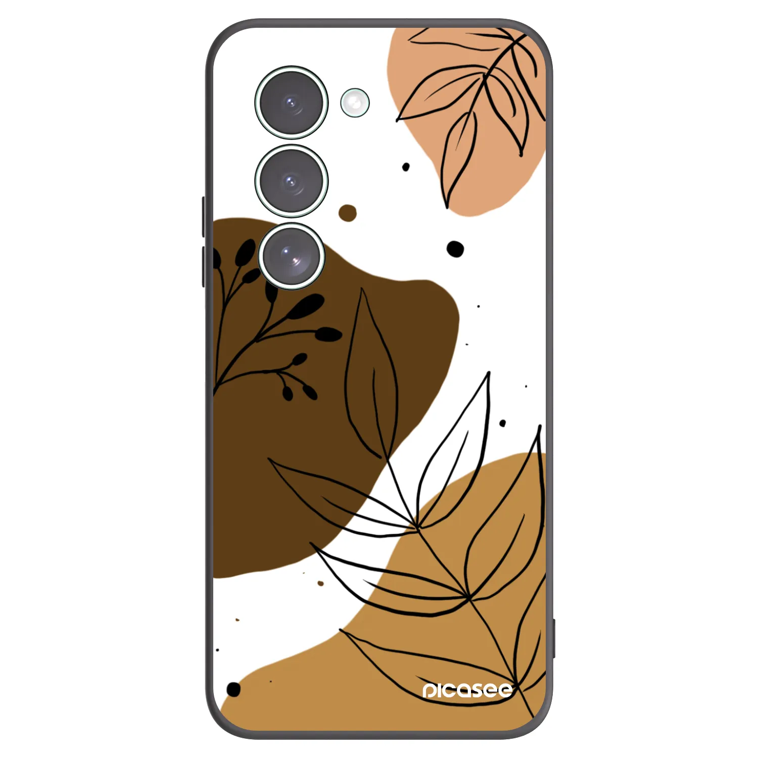 Picasee silikonski črni ovitek za Xiaomi Redmi 15 5G - Boho style