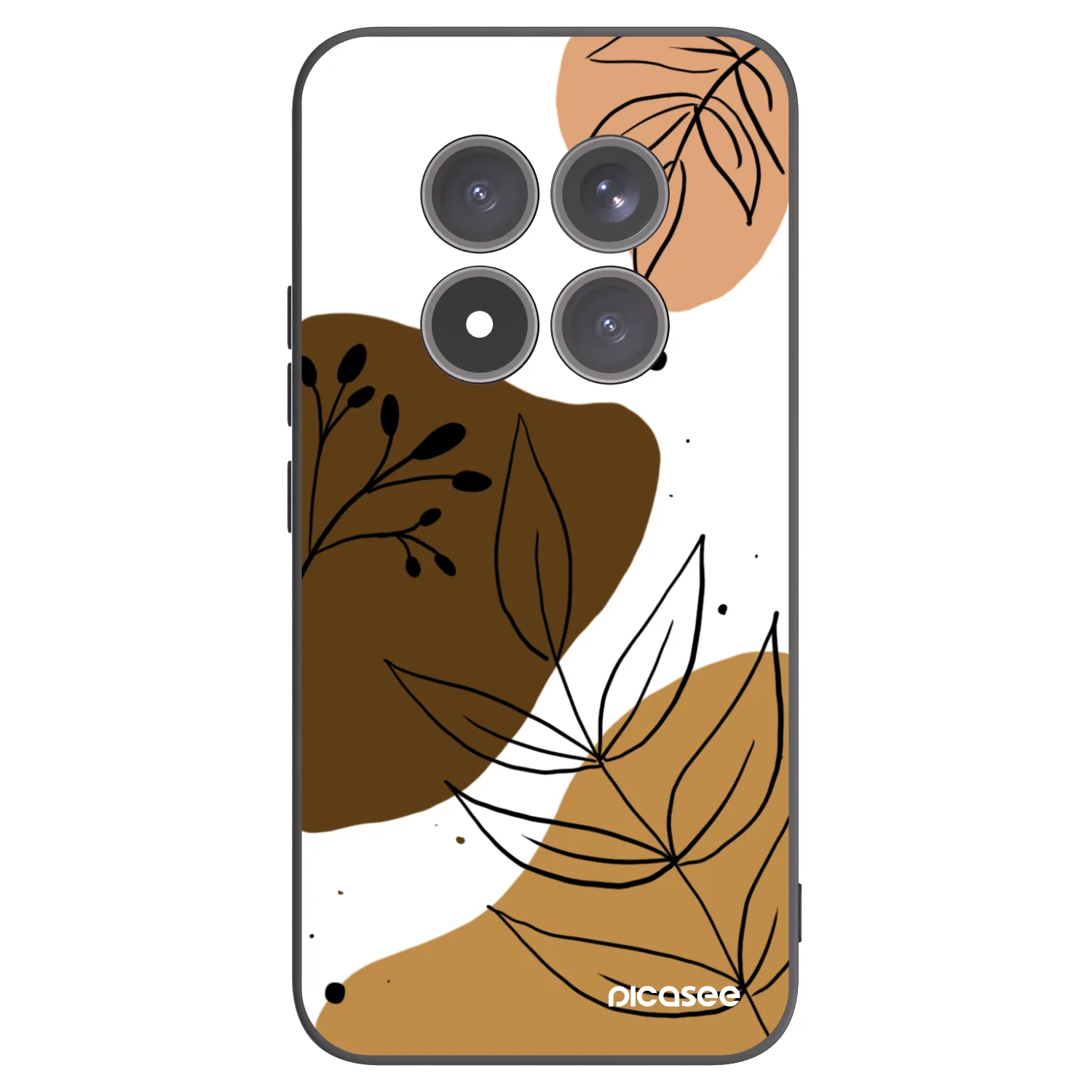 Picasee silikonski črni ovitek za Xiaomi Redmi Note 15 Pro+ - Boho style