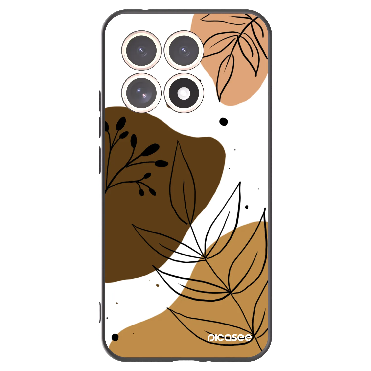 Picasee silikonski črni ovitek za Xiaomi 15T - Boho style