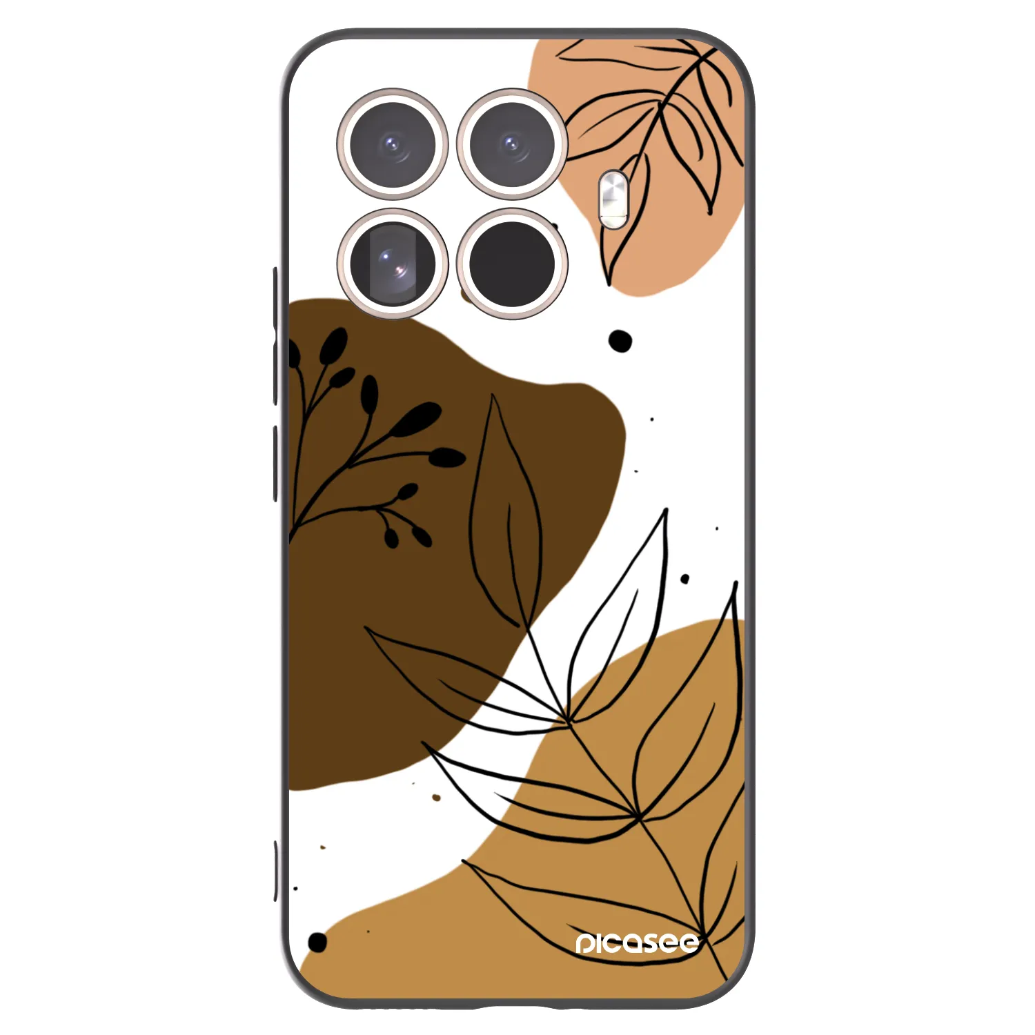 Picasee silikonski črni ovitek za Xiaomi 15T Pro - Boho style