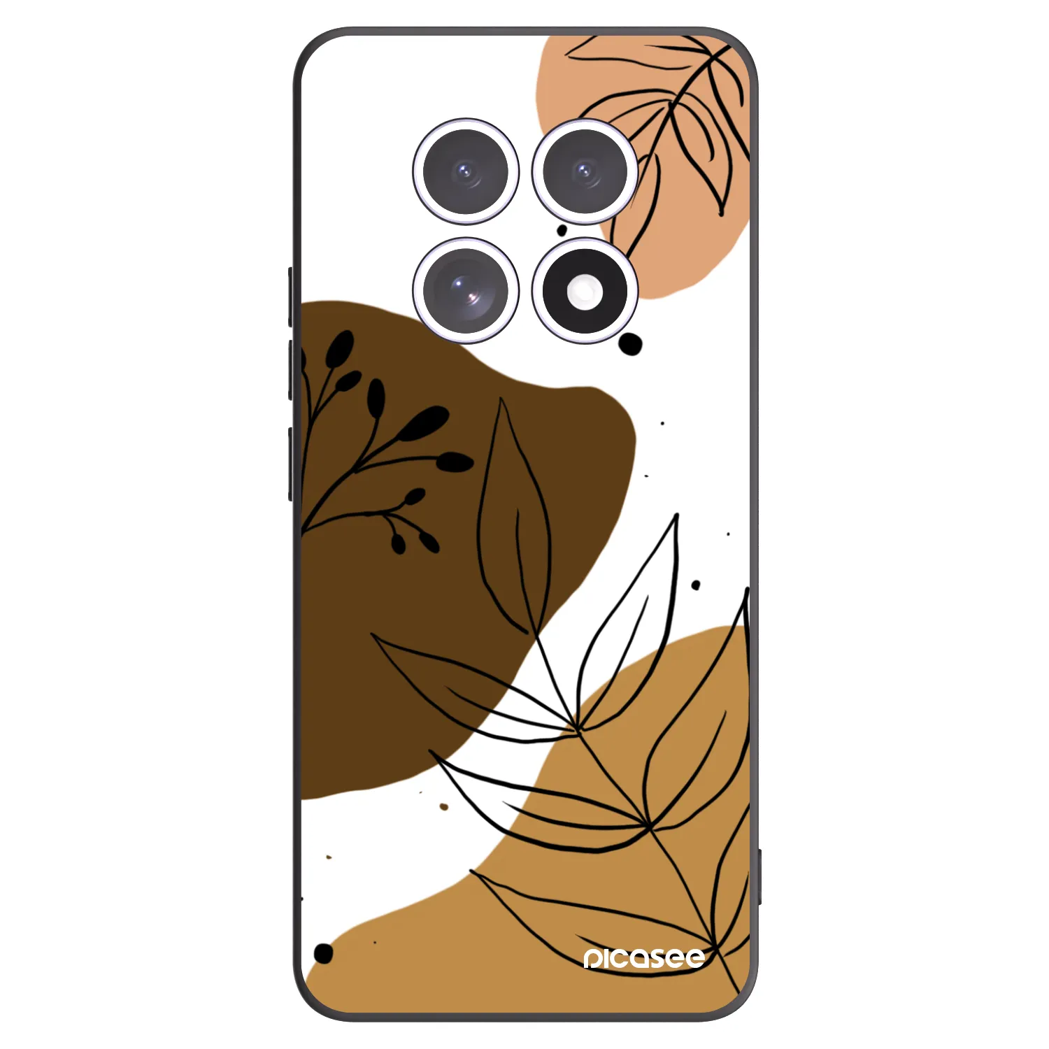 Picasee silikonski črni ovitek za Xiaomi Redmi Note 15 - Boho style