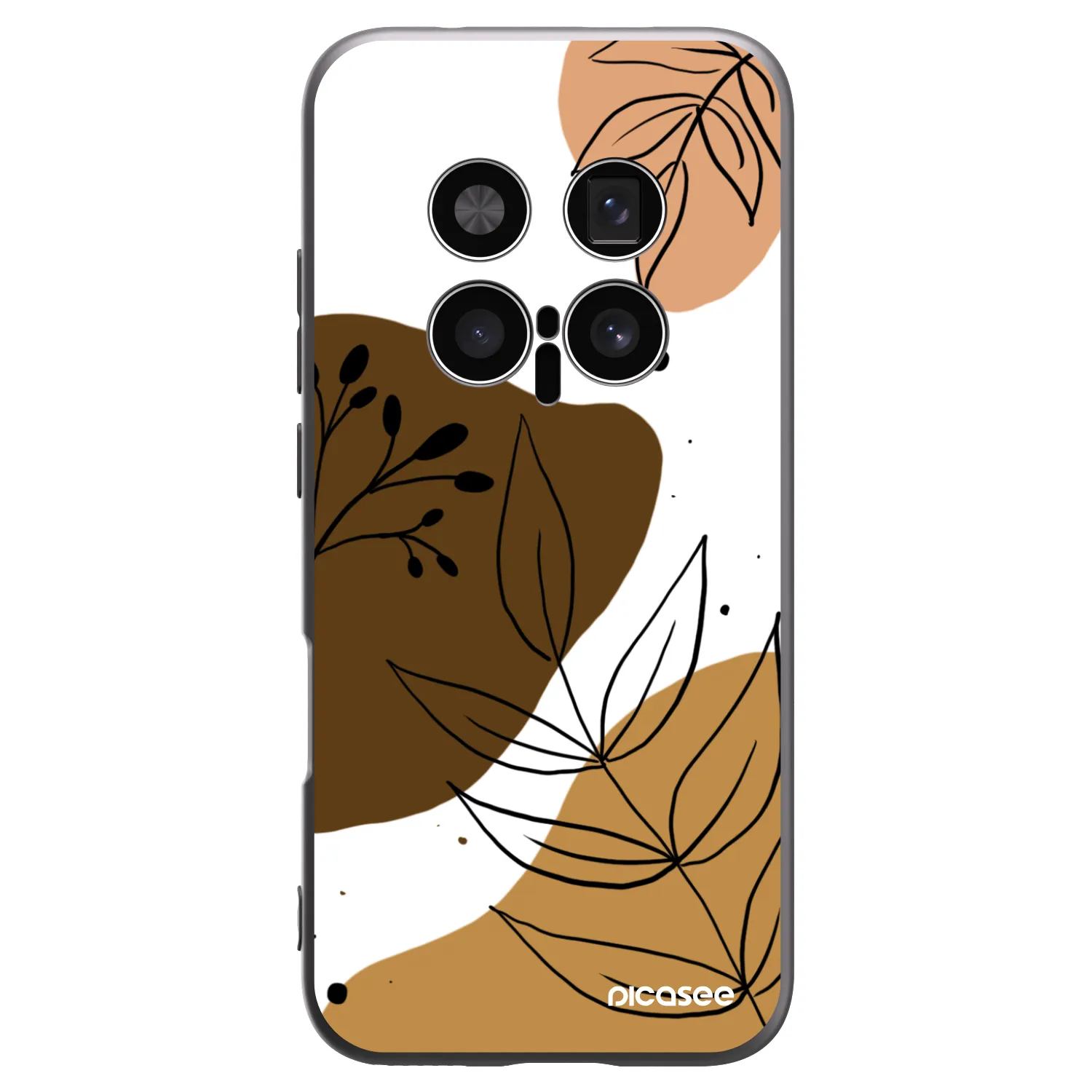 Picasee silikonski črni ovitek za Honor Magic8 Pro 5G - Boho style