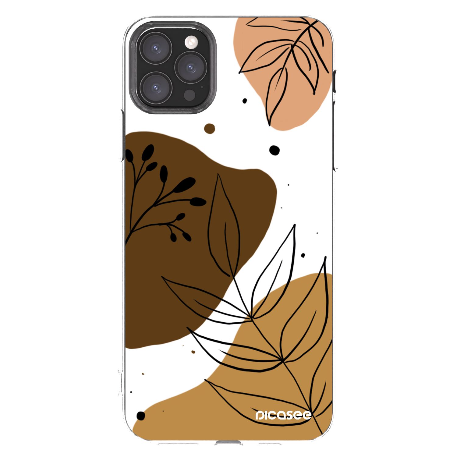 Picasee silikonski prozorni ovitek za Apple iPhone 11 Pro Max - Boho style