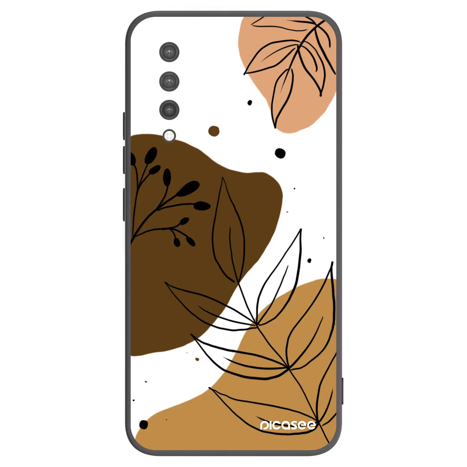 Picasee silikonski črni ovitek za Xiaomi Mi 9 Lite - Boho style